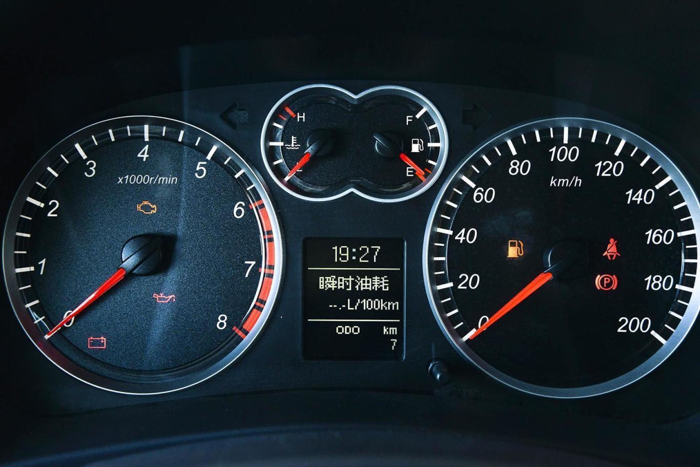 哈弗h5经典2.0t 手动 四驱 尊贵型仪表盘