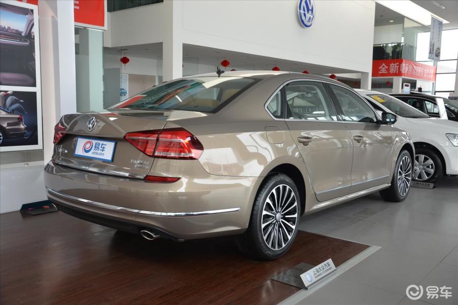【帕萨特2016款330tsi dsg御尊版侧后45度车头向右水平汽车图片-汽车