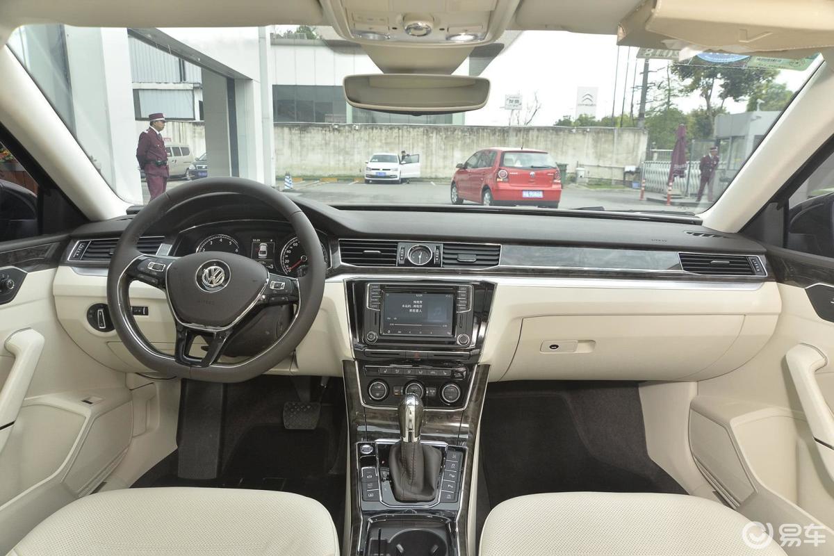 【帕萨特2016款380tsi dsg至尊版内饰全景正拍汽车图片-汽车图片大全