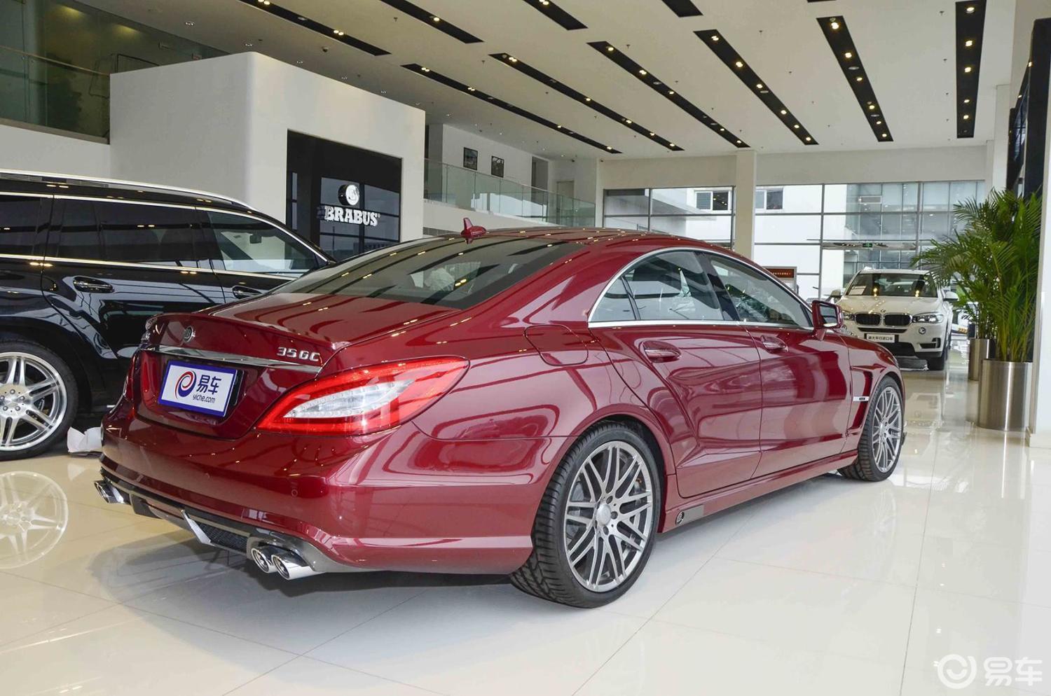 【巴博斯cls级2012款35gc侧后45度车头向右水平汽车图片-汽车图片大全