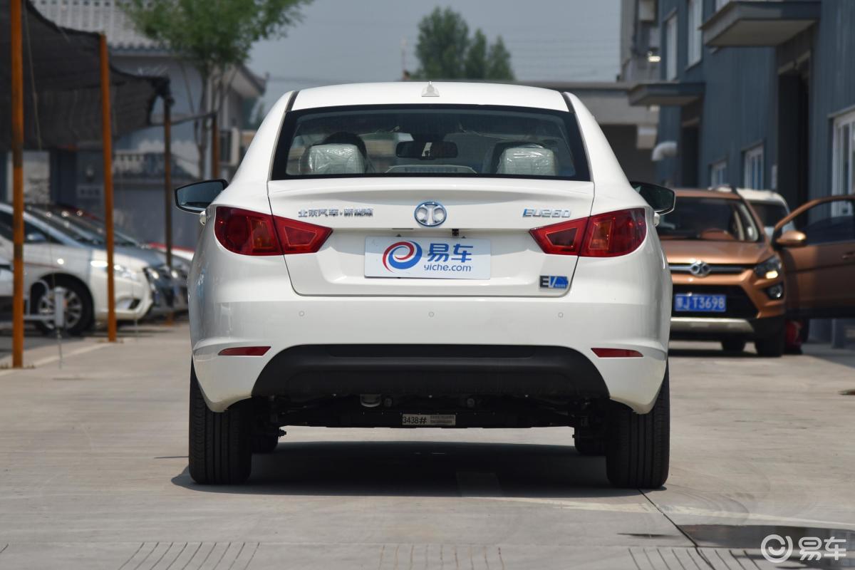 【北汽新能源eu2017款eu260 乐途plus版正后水平汽车图片-汽车图片