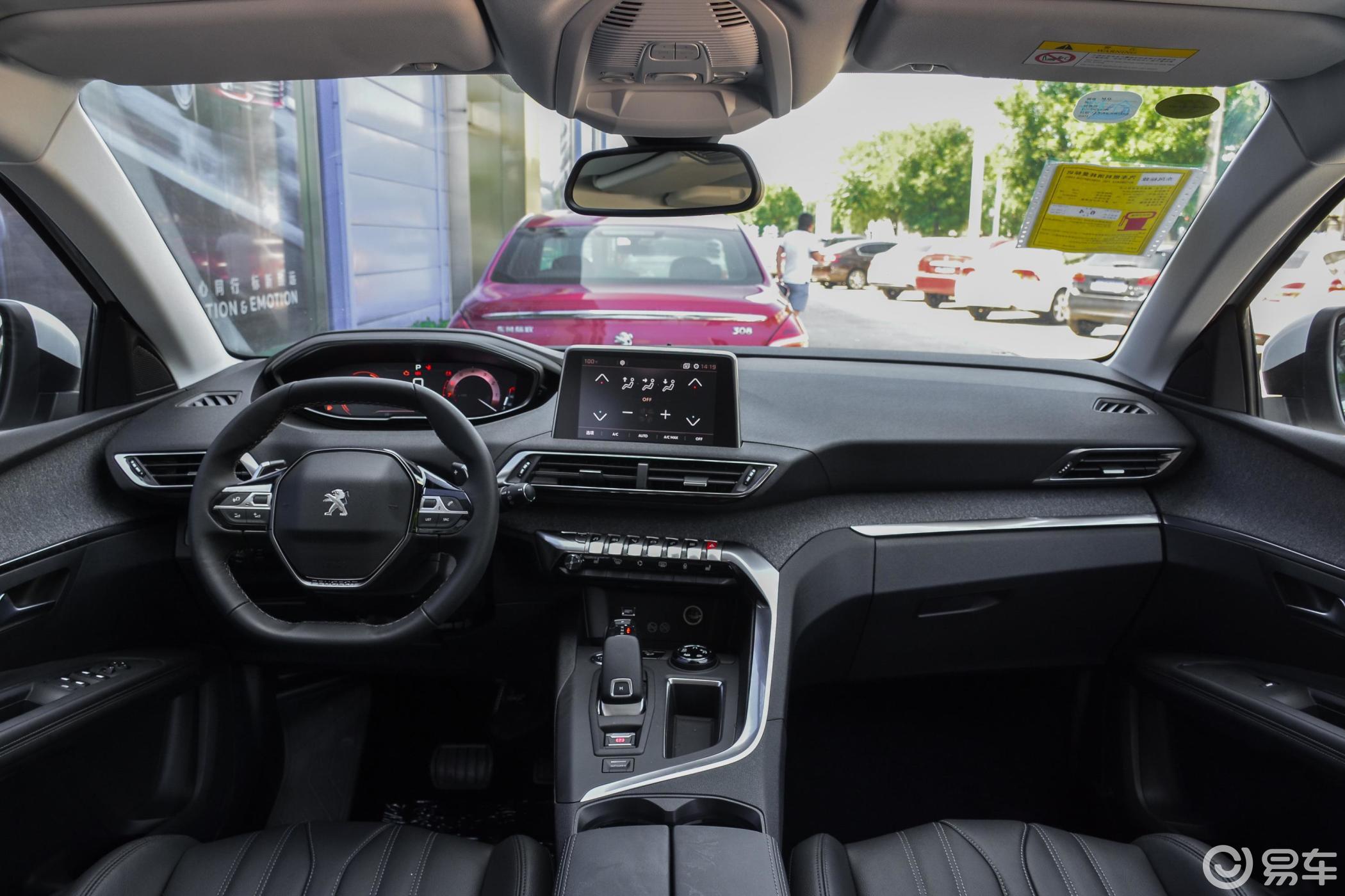 【标致40082017款350thp 精英版内饰全景正拍汽车图片-汽车图片大全】