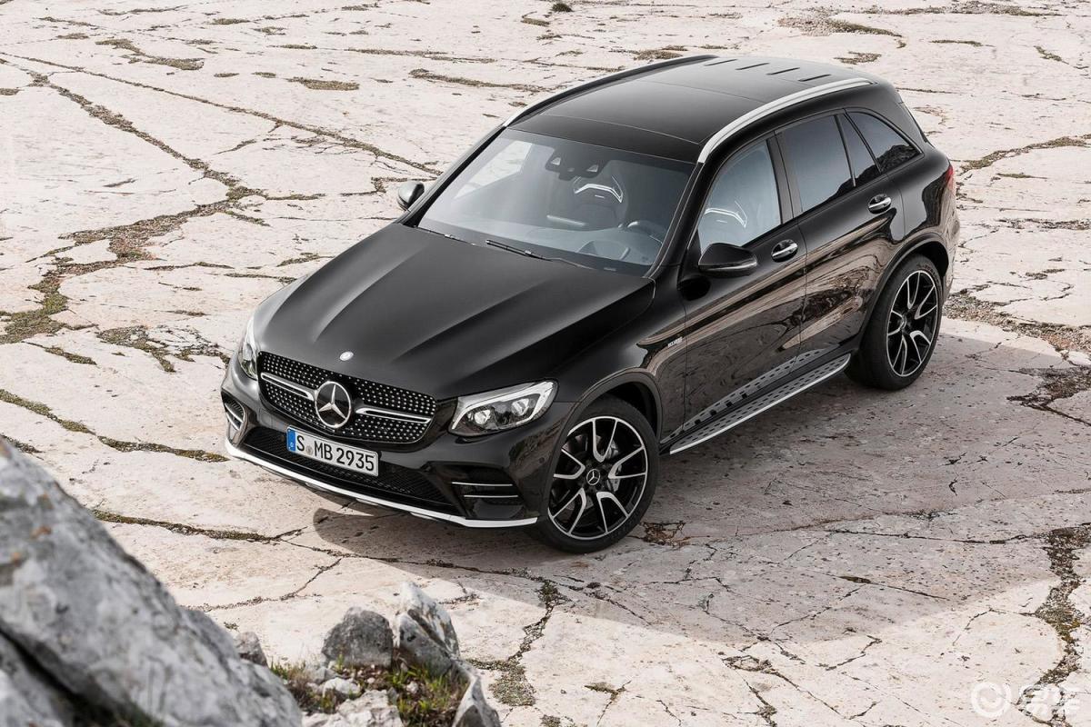 【amg glc级2017款glc 43 4matic侧前45度车头向右水平汽车图片-汽车