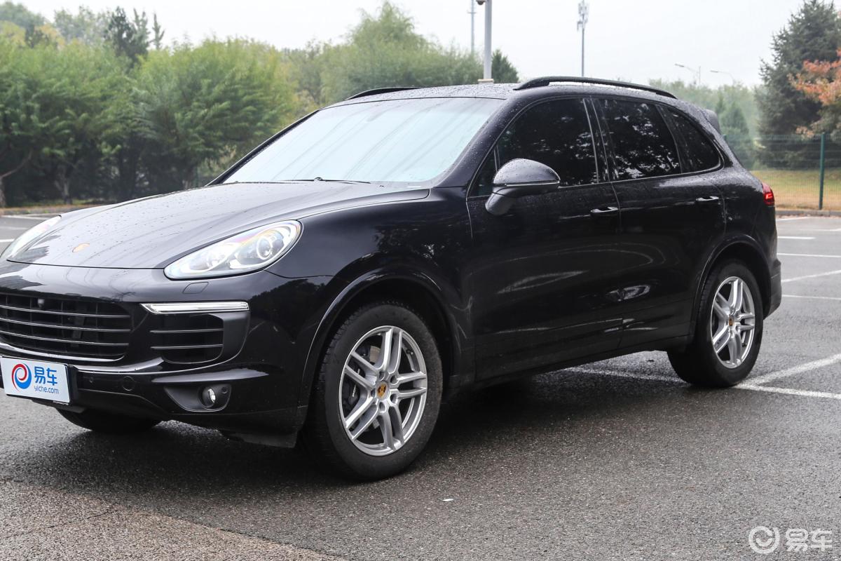 【保时捷cayenne2016款cayenne侧前45度车头向右水平汽车图片-汽车