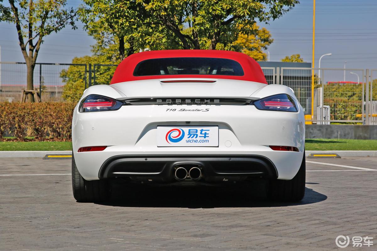 【保时捷7182016款boxster s正后水平汽车图片-汽车图片大全】-易车