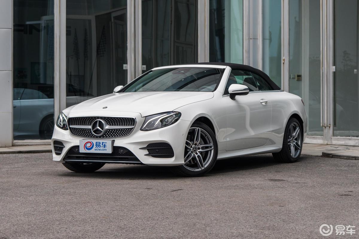 【奔驰e级(进口)2018款e 200 4matic 敞篷轿跑车侧前45度车头向左水平