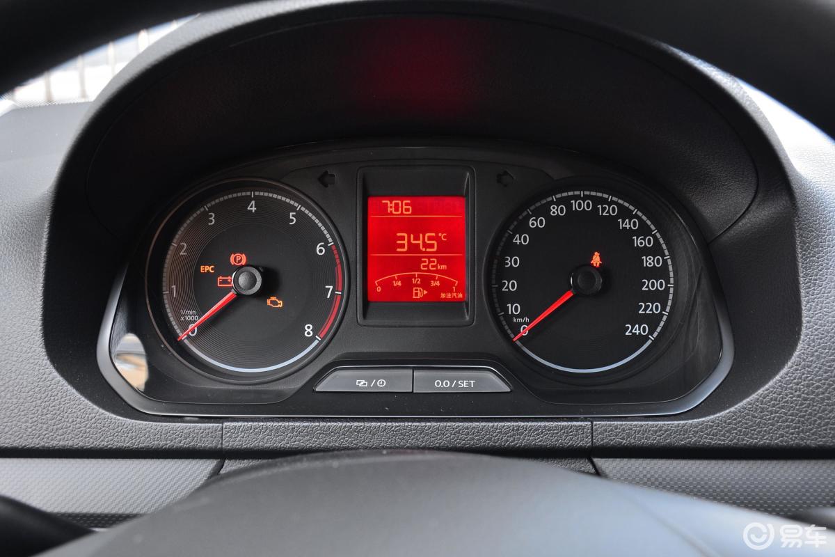 【捷达2017款1.4l 手动 时尚版仪表盘汽车图片-汽车图片大全】-易车