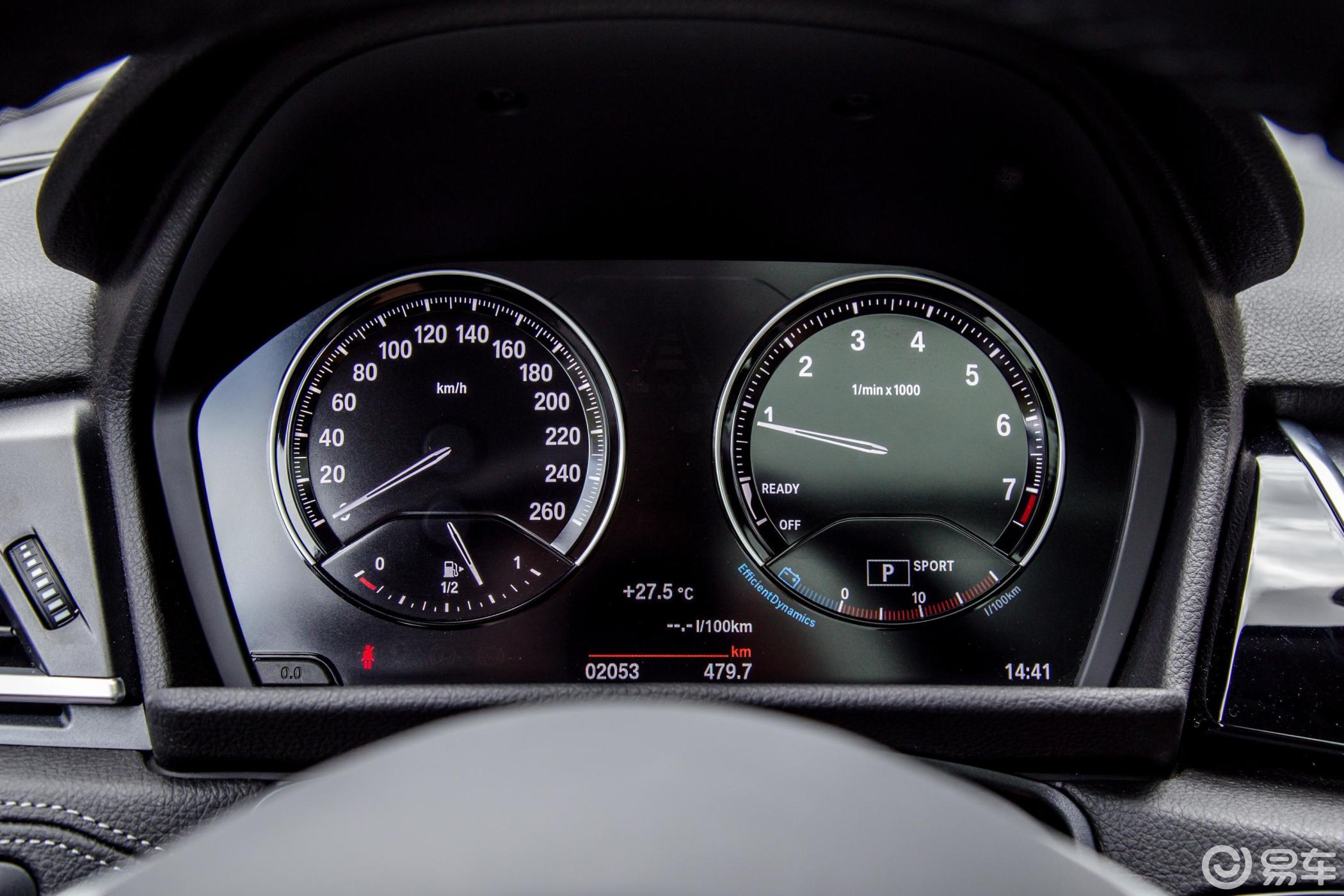 【宝马2系旅行车2018款220i 豪华套装仪表盘汽车图片-汽车图片大全】