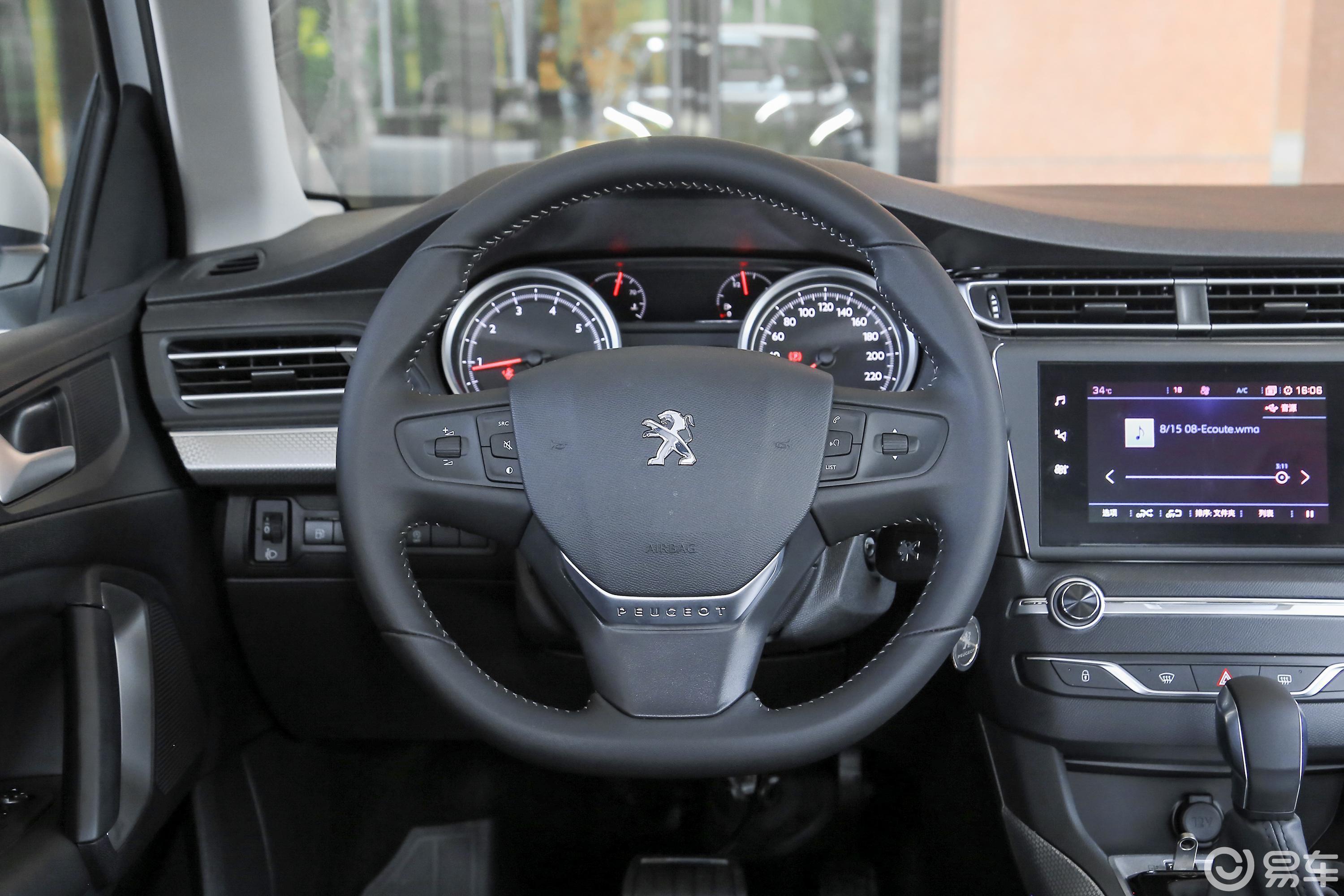 【标致4082019款350thp 手自一体 尊贵版 国v方向盘汽车图片-汽车图片