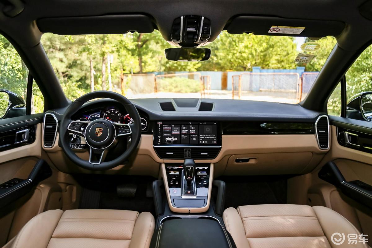 【cayenne2018款cayenne内饰全景正拍汽车图片-汽车图片大全】-易车