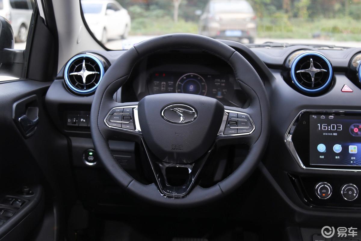 【东南dx3 ev2018款ev400 旗舰版方向盘汽车图片-汽车图片大全】-易车