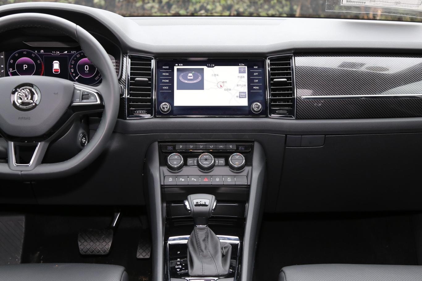 柯迪亚克gttsi380 双离合 四驱 旗舰版 国v中控台整体