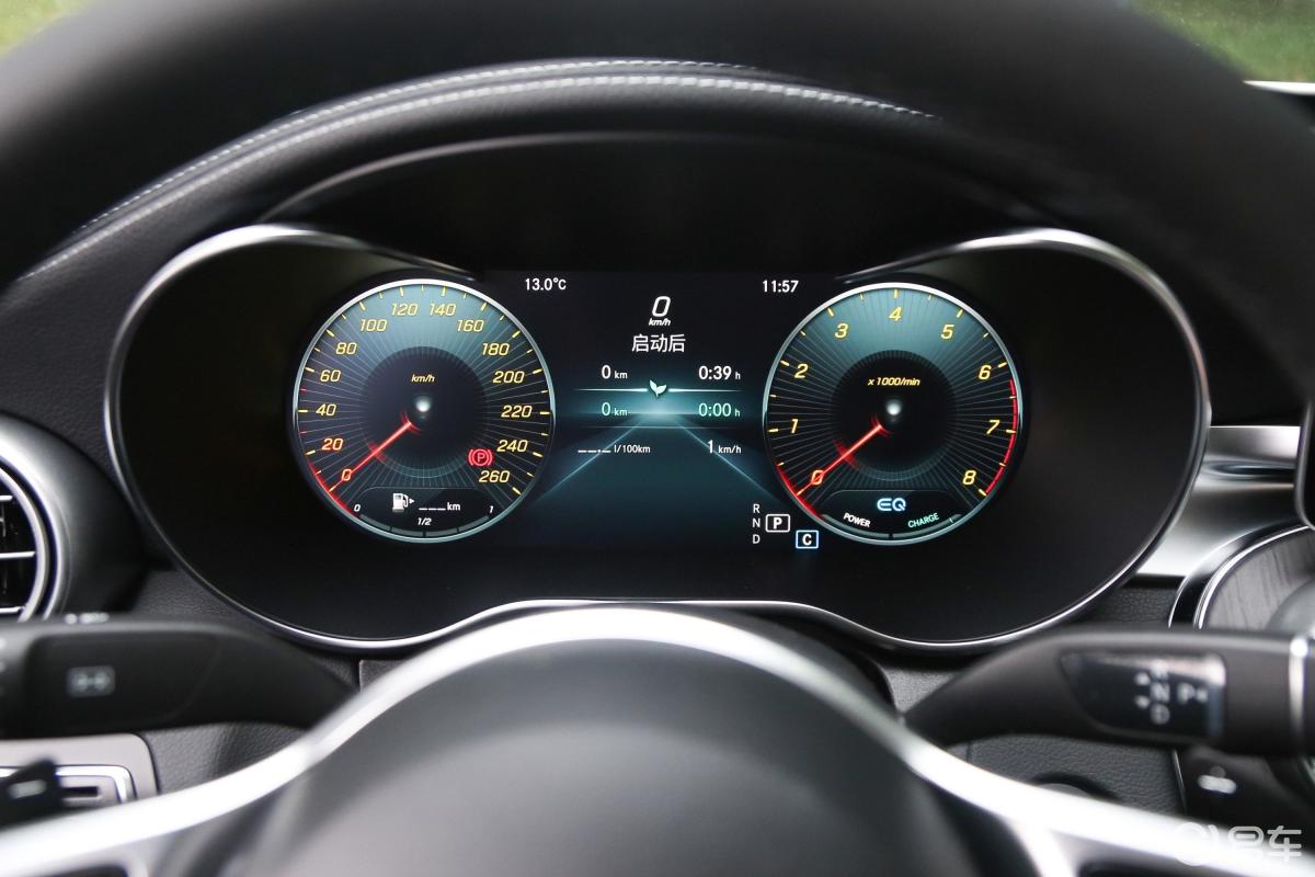 【奔驰c级2019款c 260 l 4matic仪表盘汽车图片-汽车图片大全】-易车