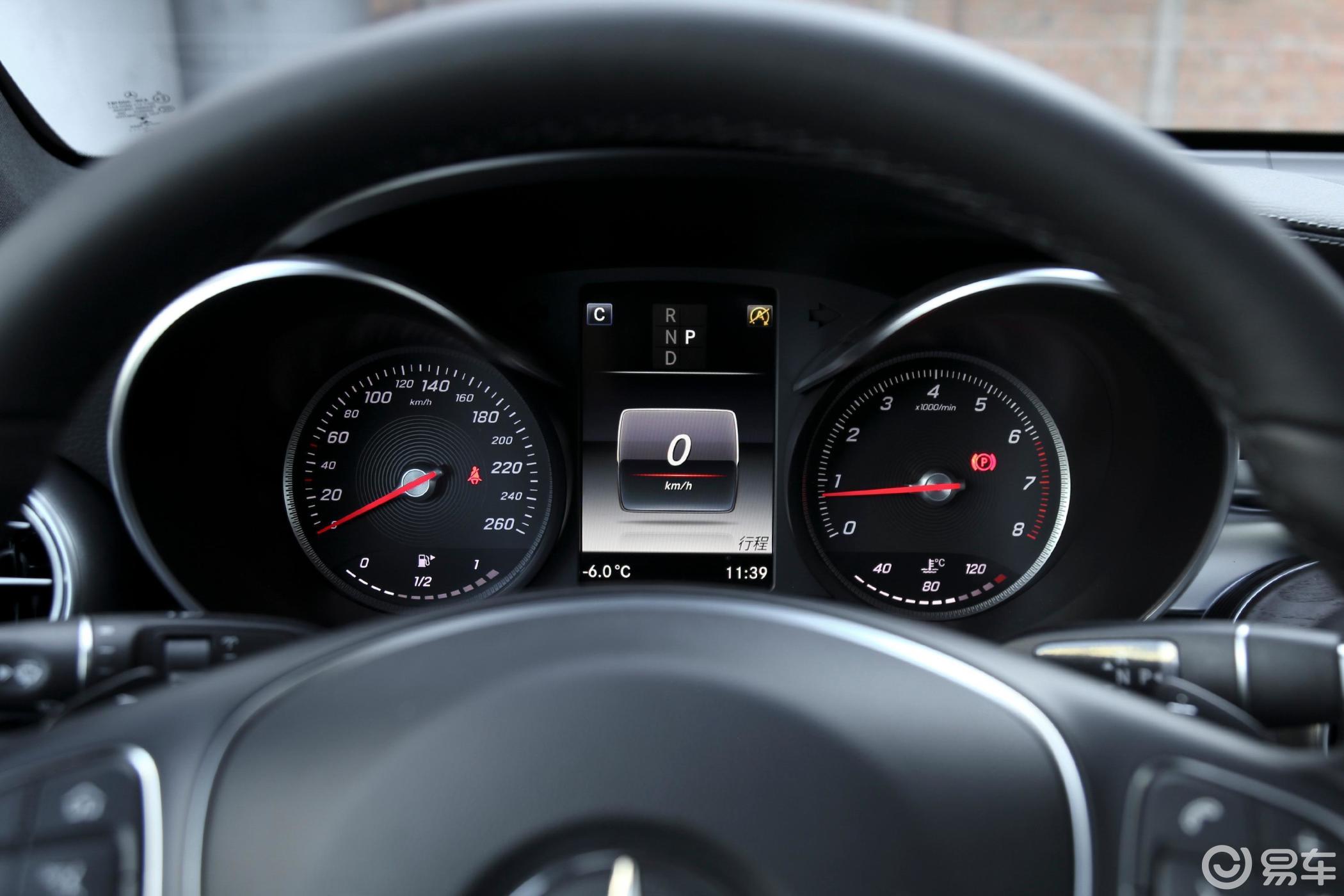 【奔驰glc2019款glc 300 l 4matic 动感版仪表盘汽车图片-汽车图片