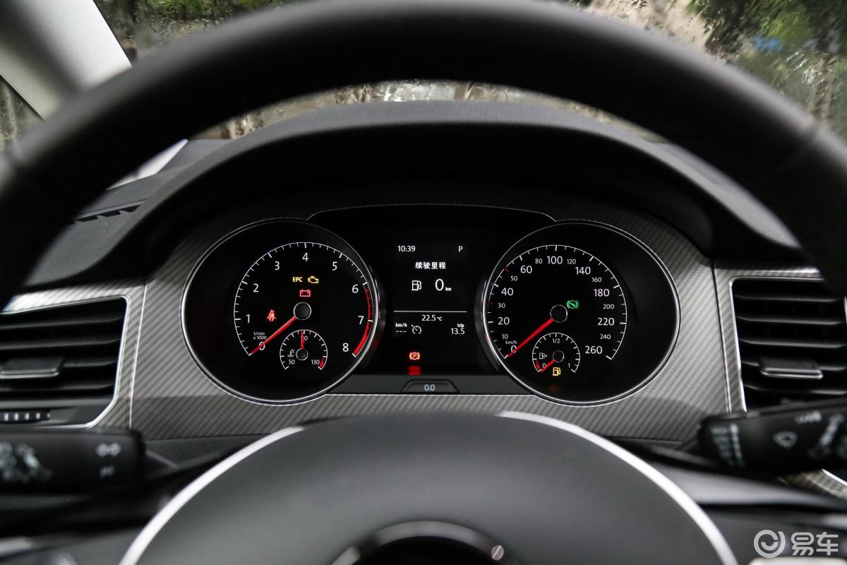 【高尔夫·嘉旅2019款280tsi 双离合 好奇型 国v仪表盘汽车图片-汽车