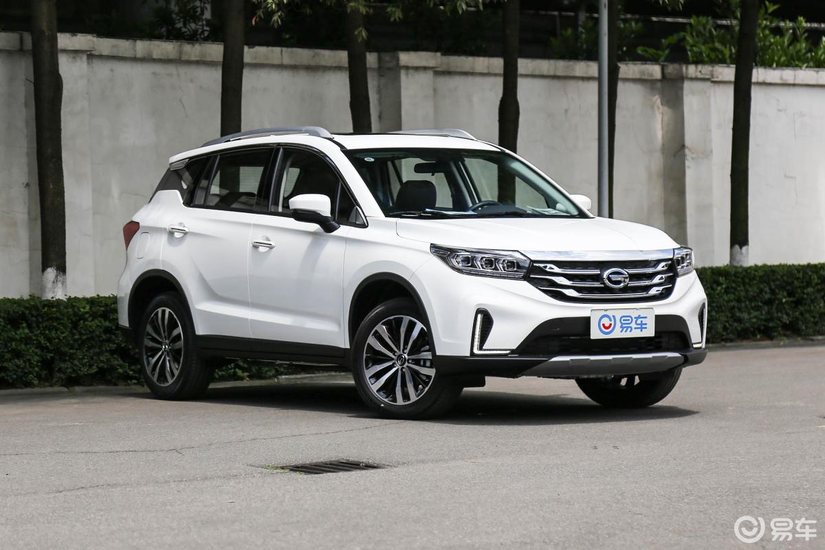 【传祺gs4 phev2019款智享版侧前45度车头向右水平汽车图片-汽车图片