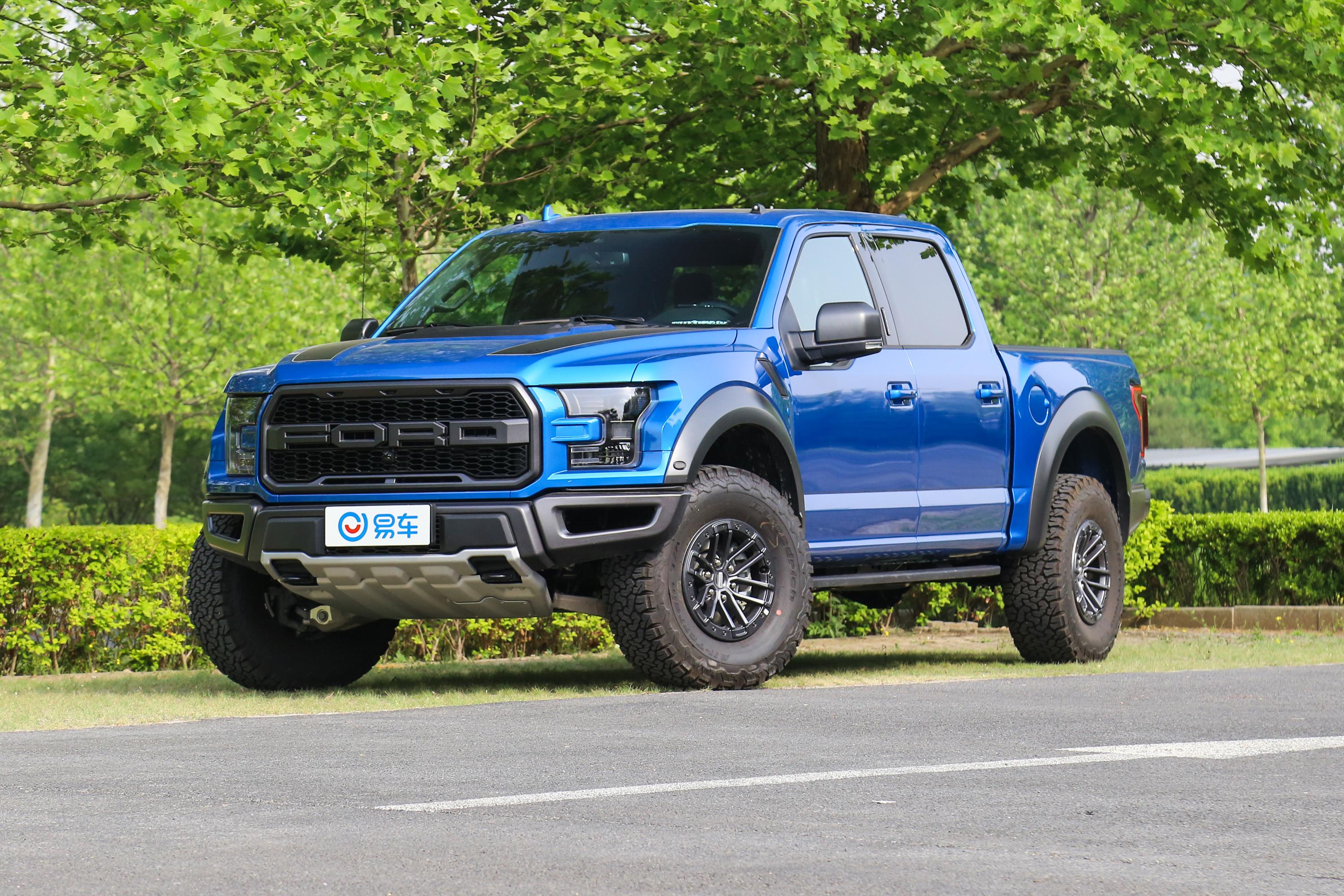 2019款福特f15035t猛禽极地蓝光限量版