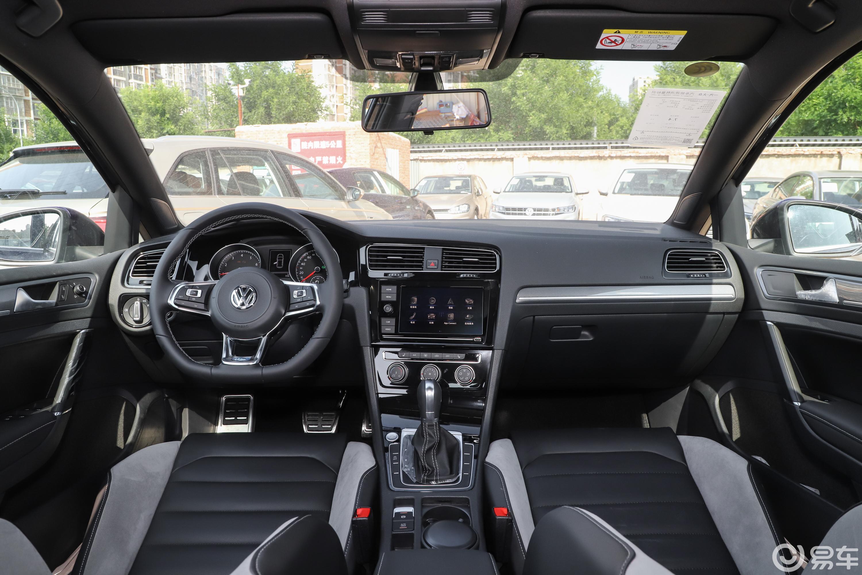 【高尔夫280tsi 双离合 r-line 国vi内饰全景正拍图片-汽车图片大全】