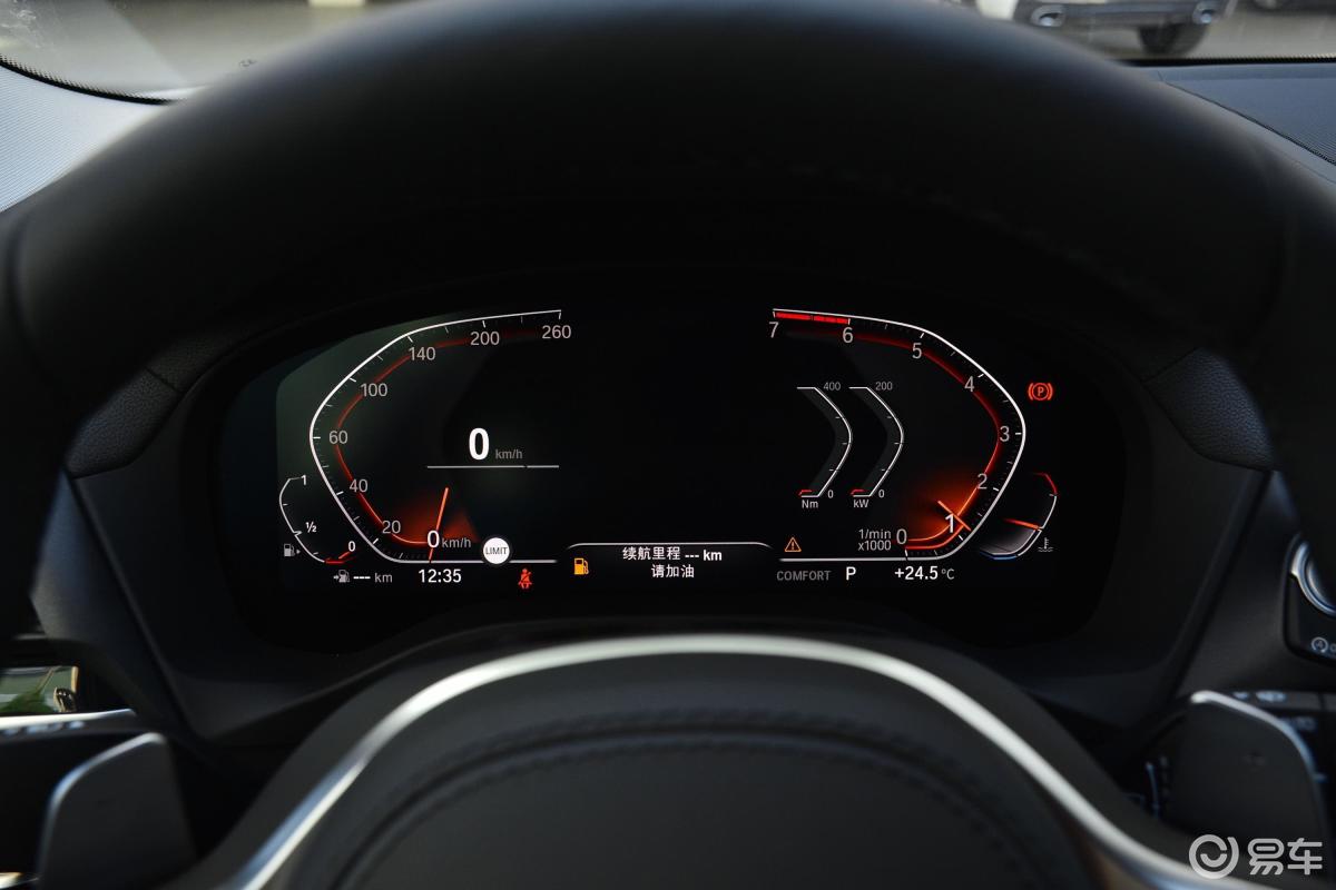 【宝马x32020款xdrive 30i 领先型 m运动套装仪表盘汽车图片-汽车图片