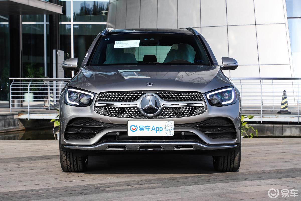 【奔驰glc2020款glc 300 l 4matic 豪华型正前水平汽车图片-汽车图片