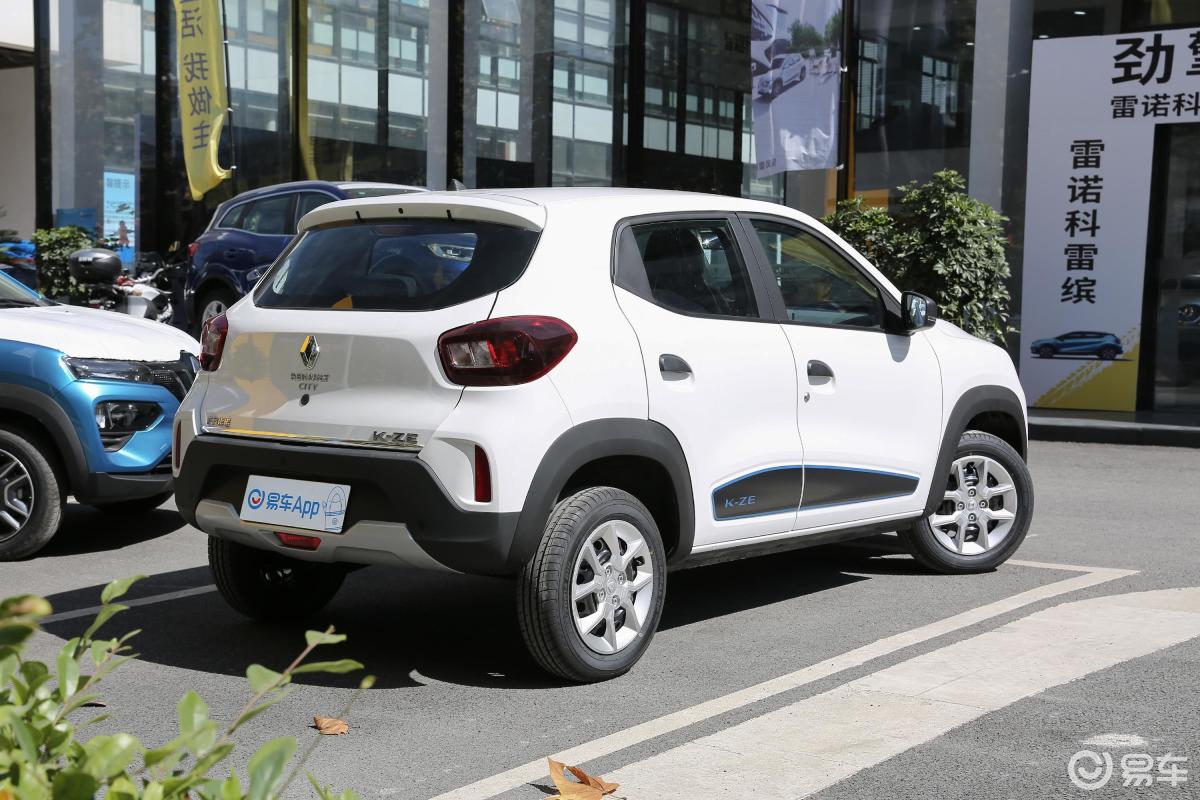 【雷诺e诺2019款e尚型侧后45度车头向右水平汽车图片-汽车图片大全】