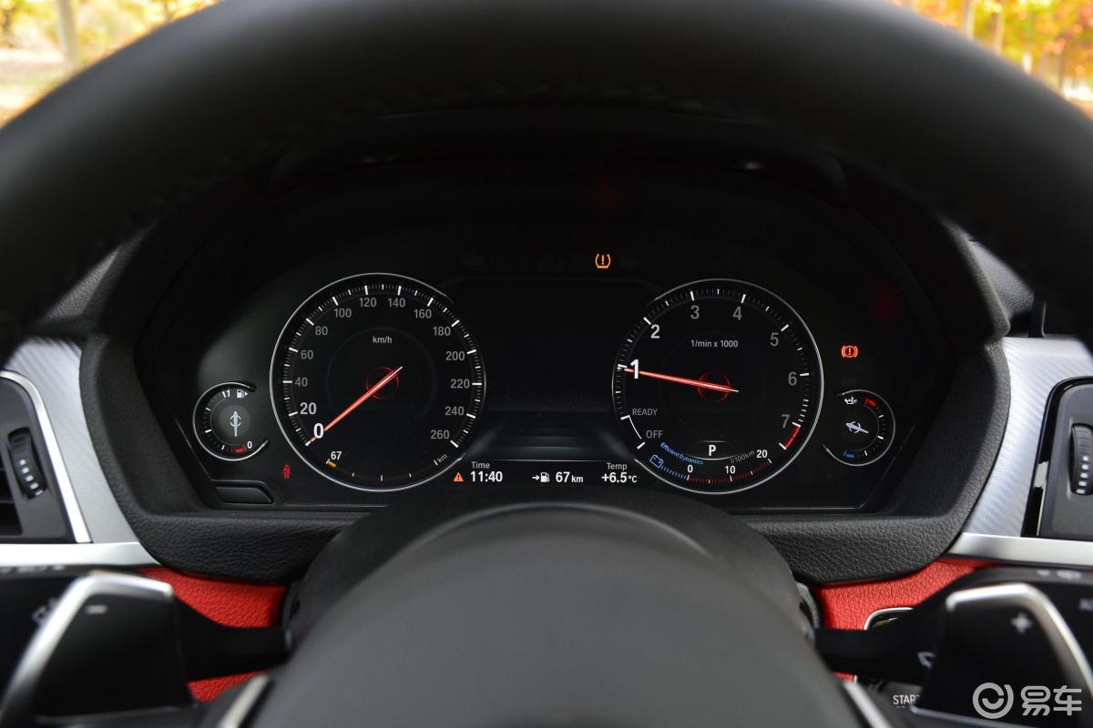 【宝马4系2019款双门轿跑车 430i m运动曜夜版仪表盘汽车图片-汽车