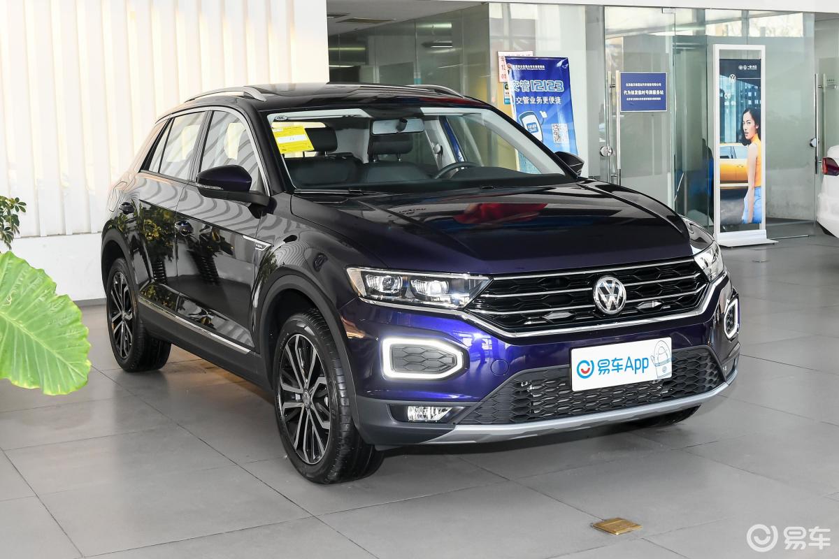 【探歌2020款280tsi 双离合 两驱 舒适型侧前45度车头向右水平汽车