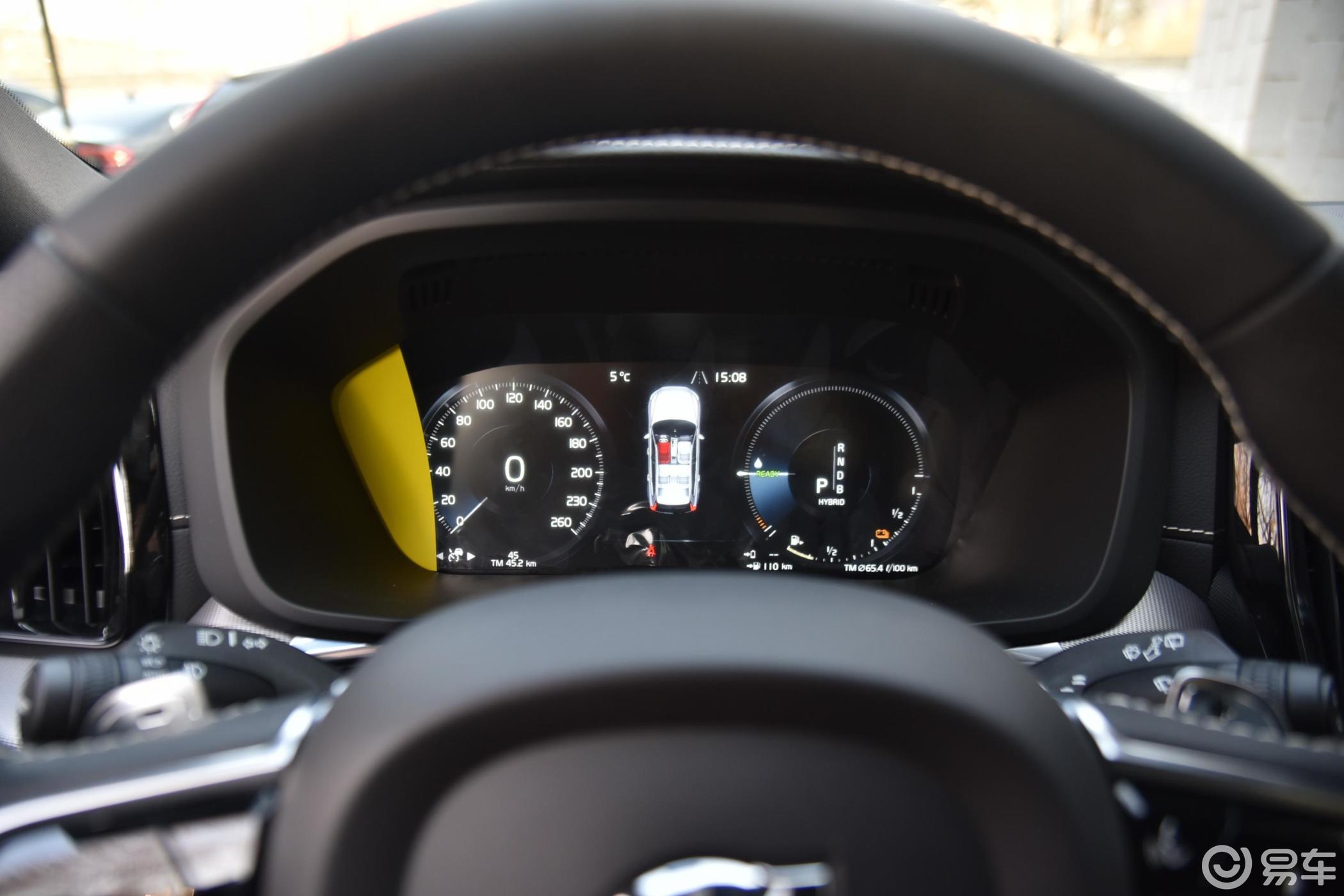 【沃尔沃xc60 插电混动2020款t8 智远运动版仪表盘汽车图片-汽车图片