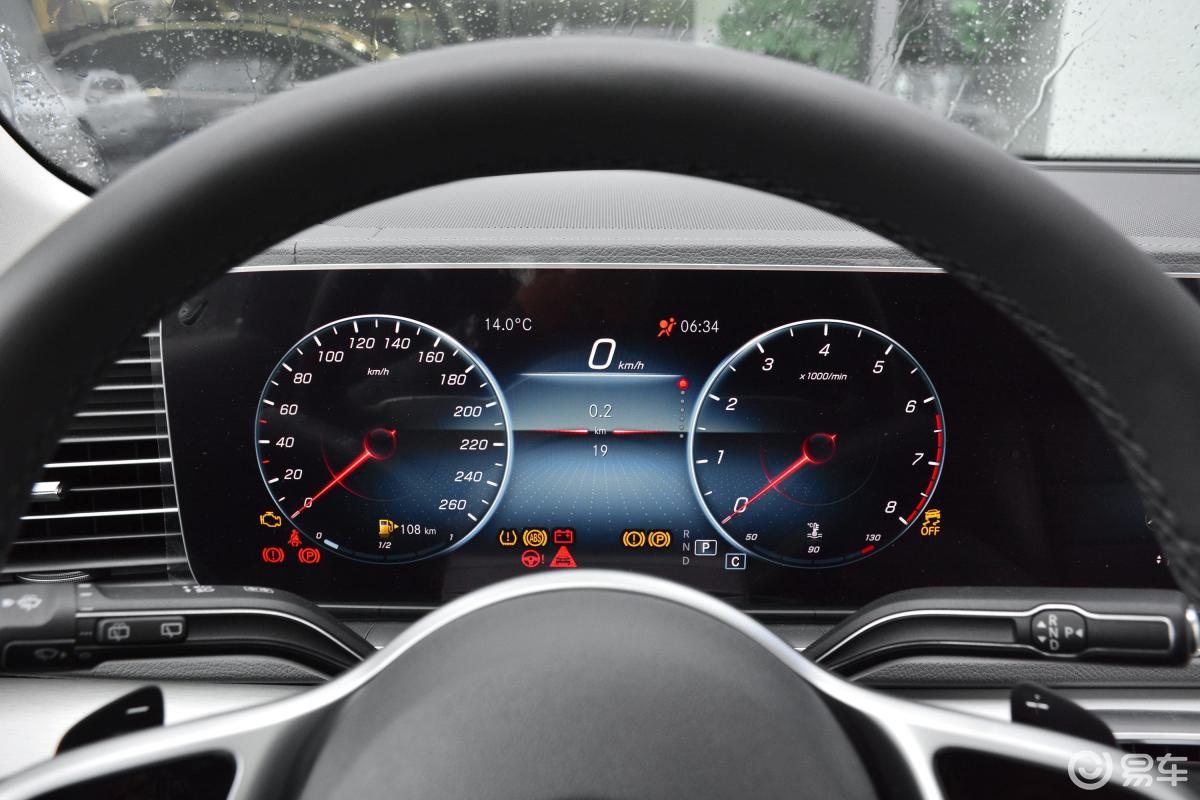 【奔驰gle2020款gle 350 4matic 动感型仪表盘汽车图片-汽车图片大全