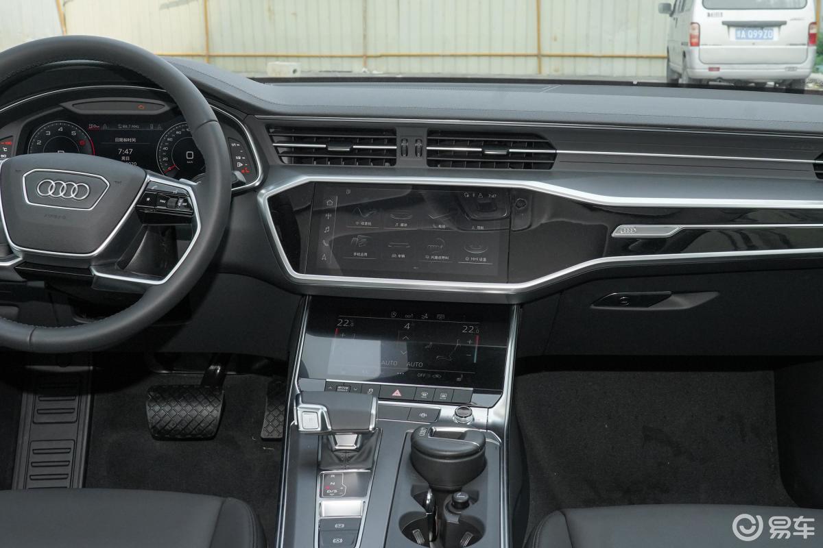 【奥迪a72020款40 tfsi 豪华型中控台整体汽车图片-汽车图片大全】