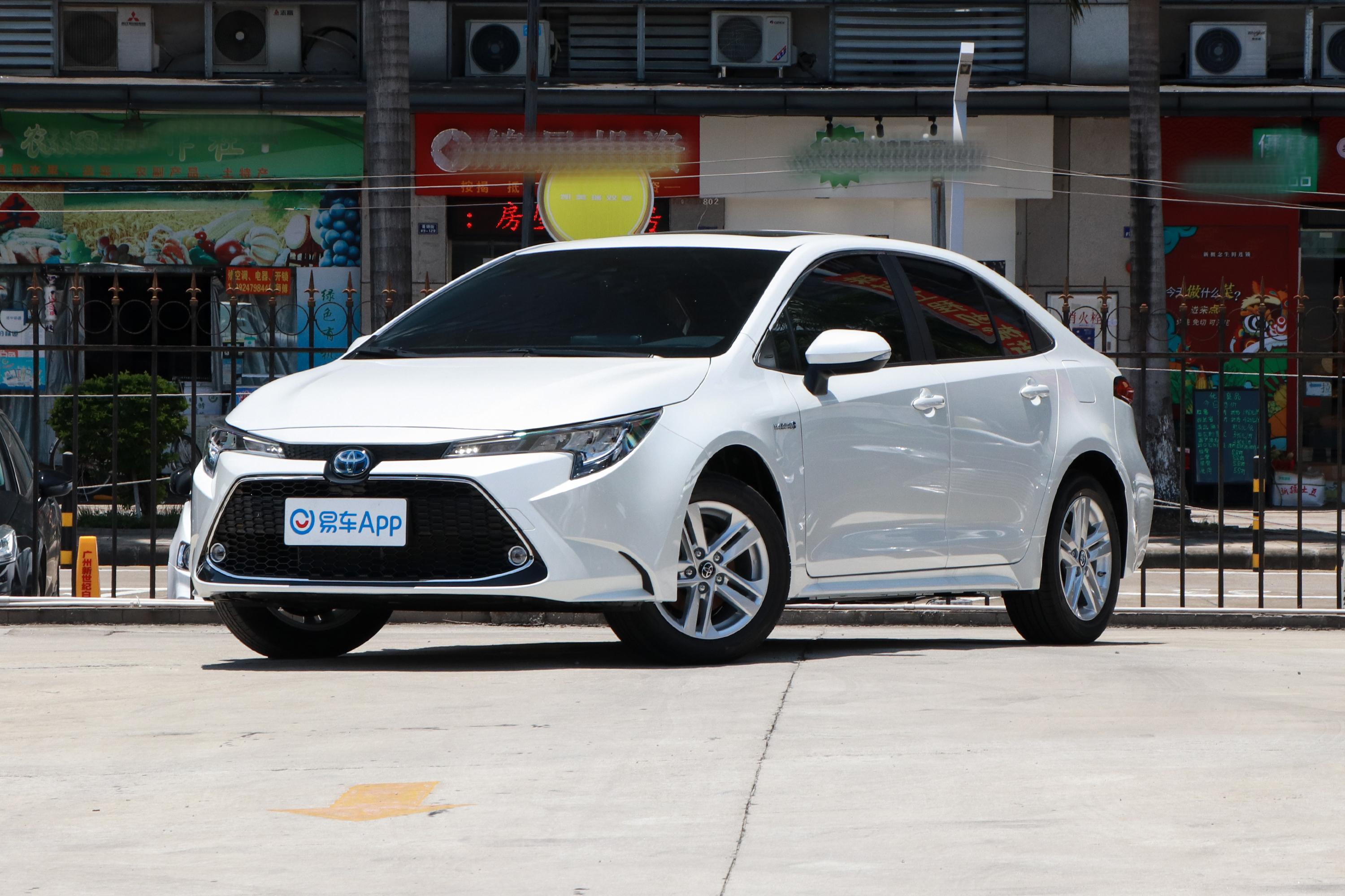 2021款 雷凌 双擎 1.8l e-cvt 尊享版外观