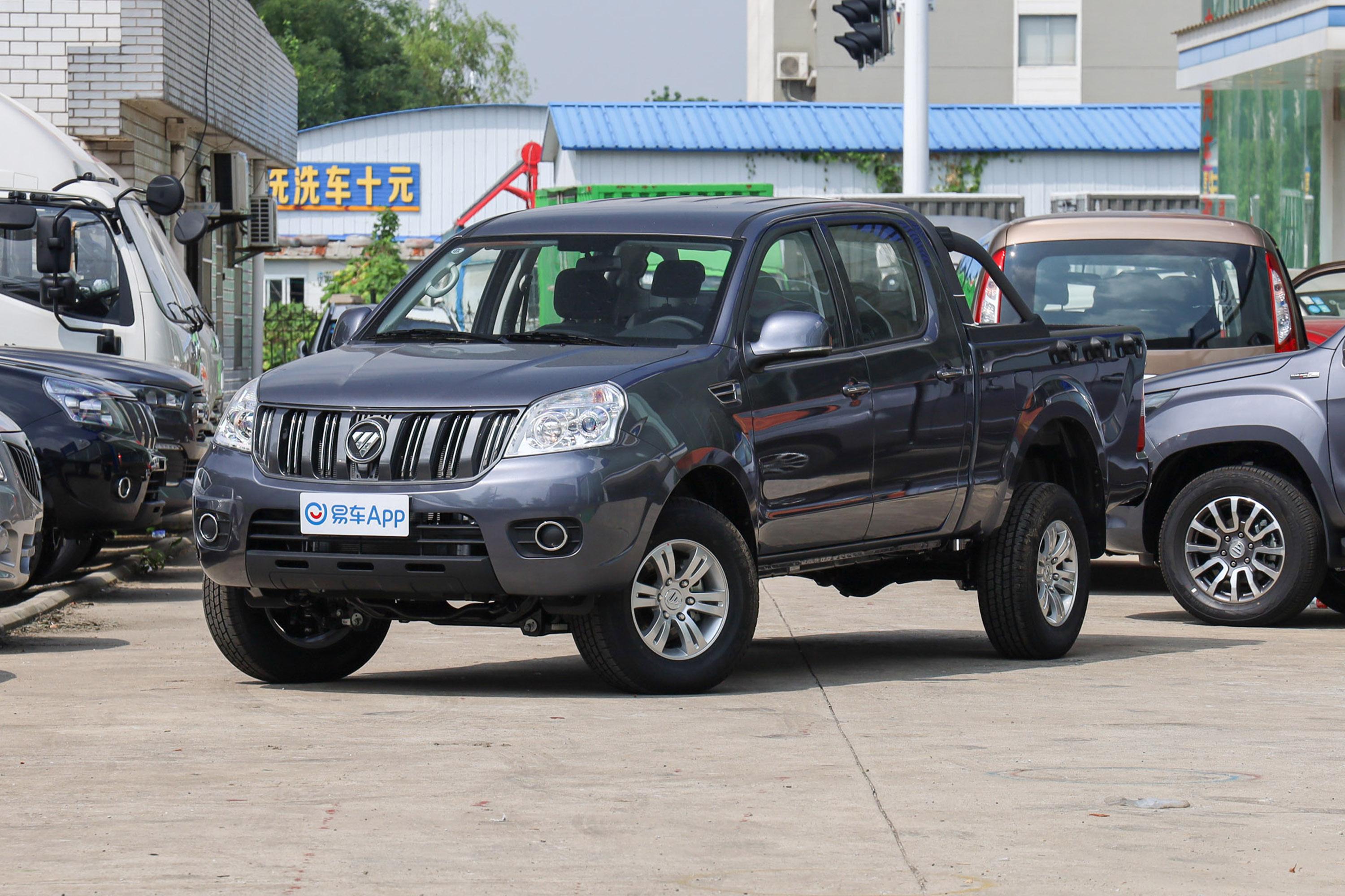 2020款福田征服者征服者320t手动两驱长轴平箱乐享型柴油