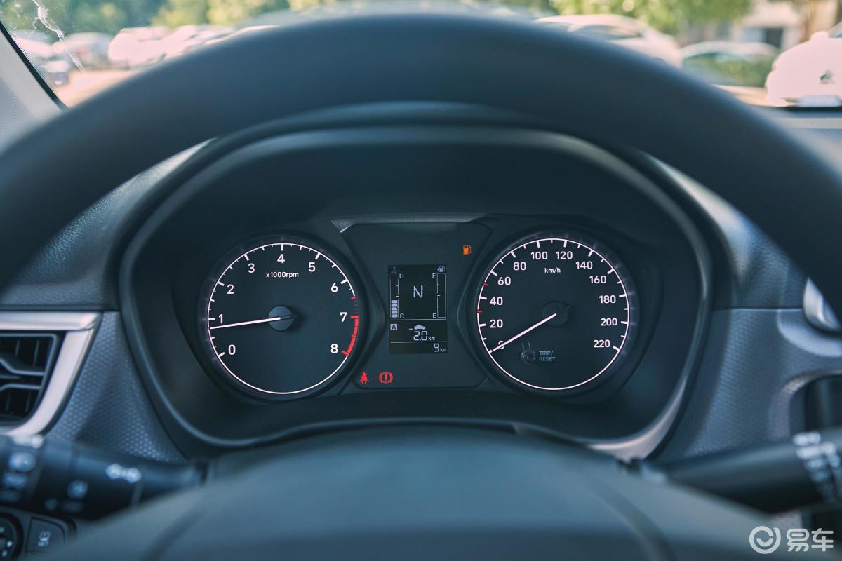 【瑞纳2020款1.4l 自动跃享版仪表盘汽车图片-汽车图片大全】-易车
