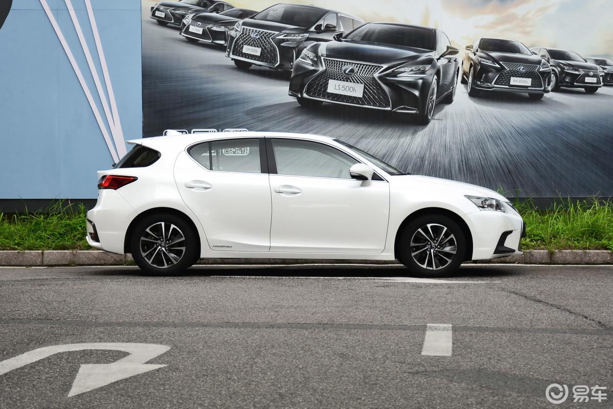 【雷克萨斯ct2020款200h 舒适版正侧车头向右水平汽车图片-汽车图片