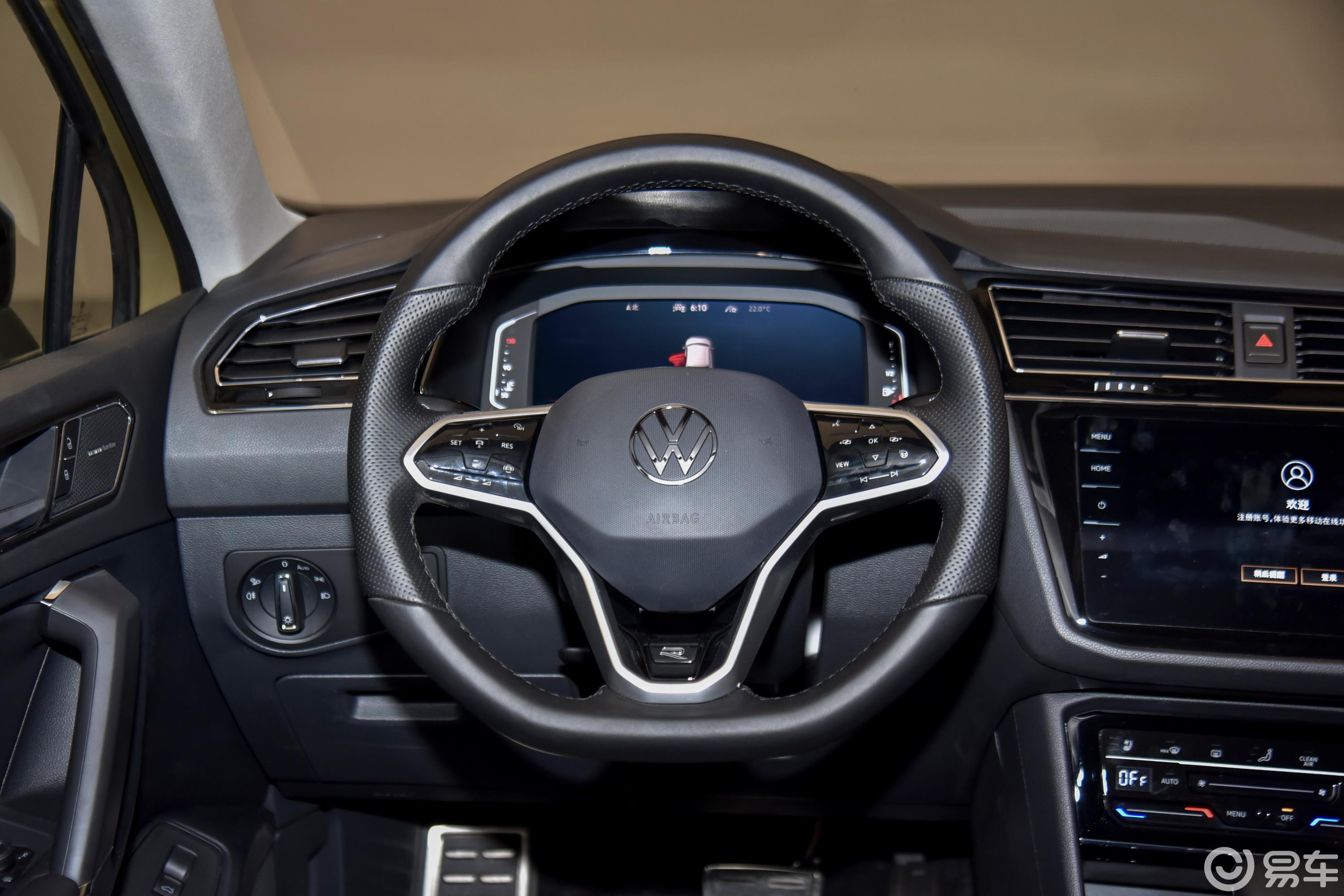 【途观x2021款380tsi 双离合 四驱 尊崇旗舰版方向盘汽车图片-汽车