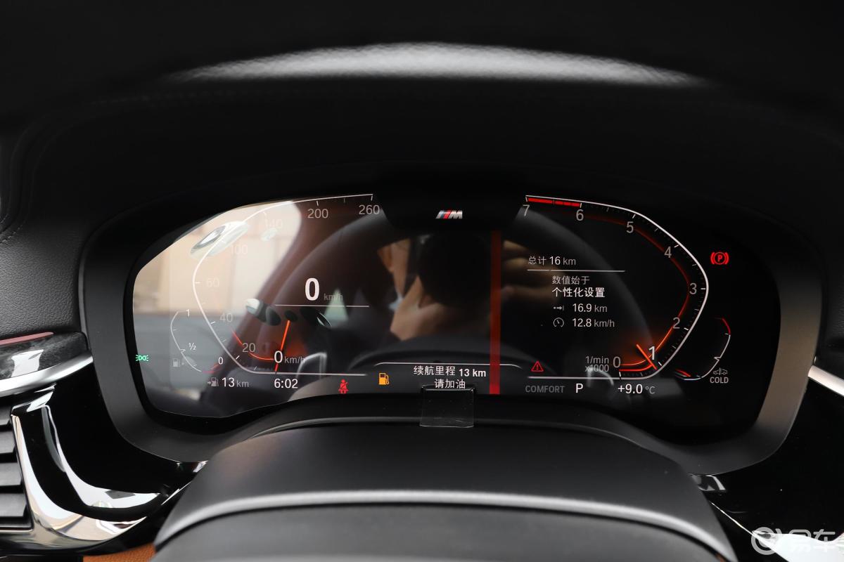 【宝马6系gt2021款630i m运动套装仪表盘汽车图片-汽车图片大全】