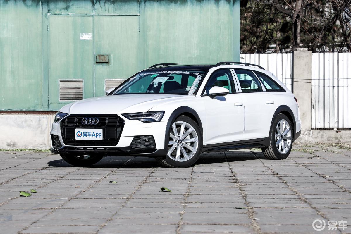 【奥迪a62021款allroad quattro 探索家 55 tfsi 尊享越野型侧前45度