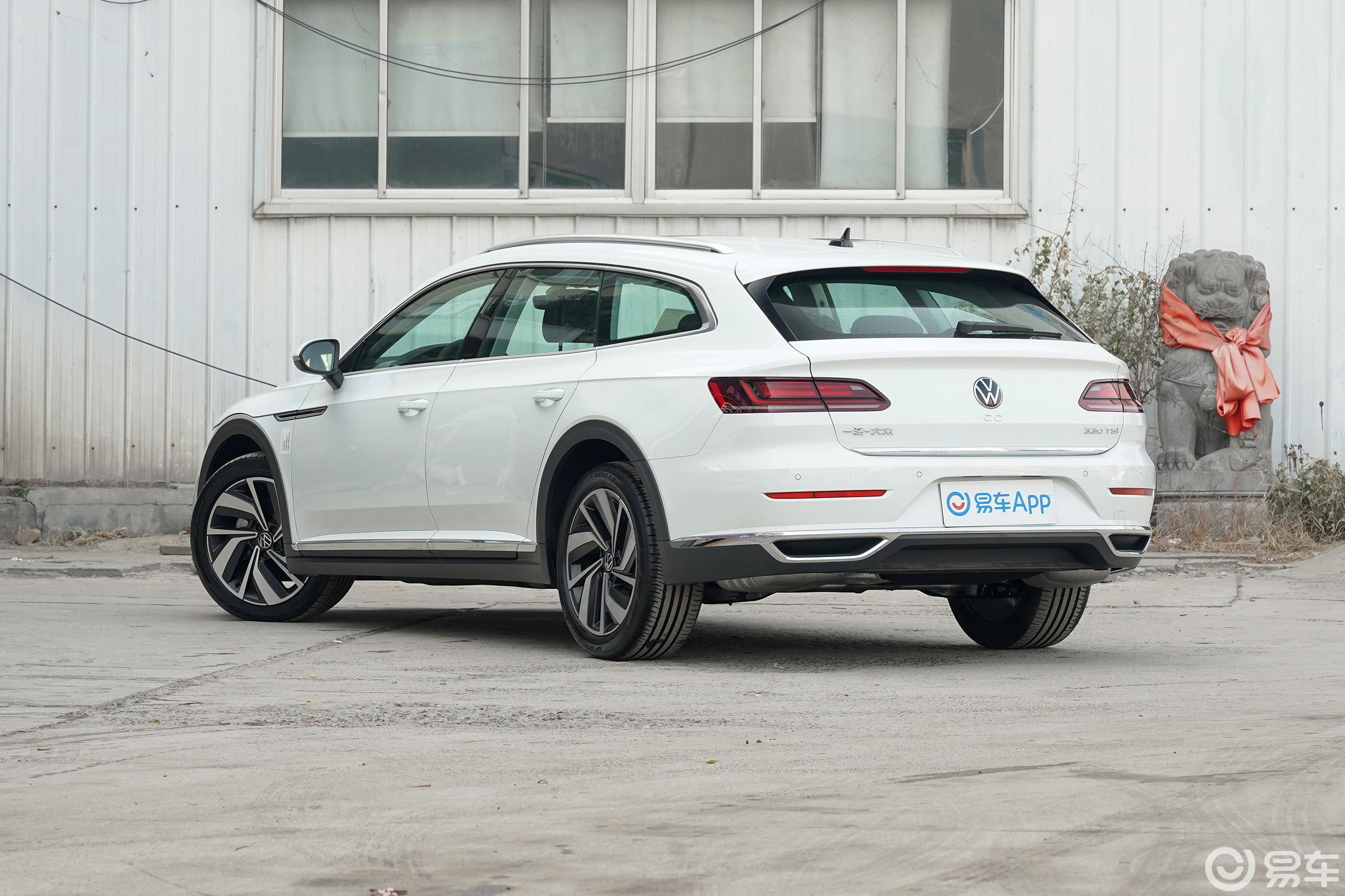【一汽-大众CC猎装车 330TSI 猎目版侧后45度车头向左水平图片-汽车图片大全】-易车