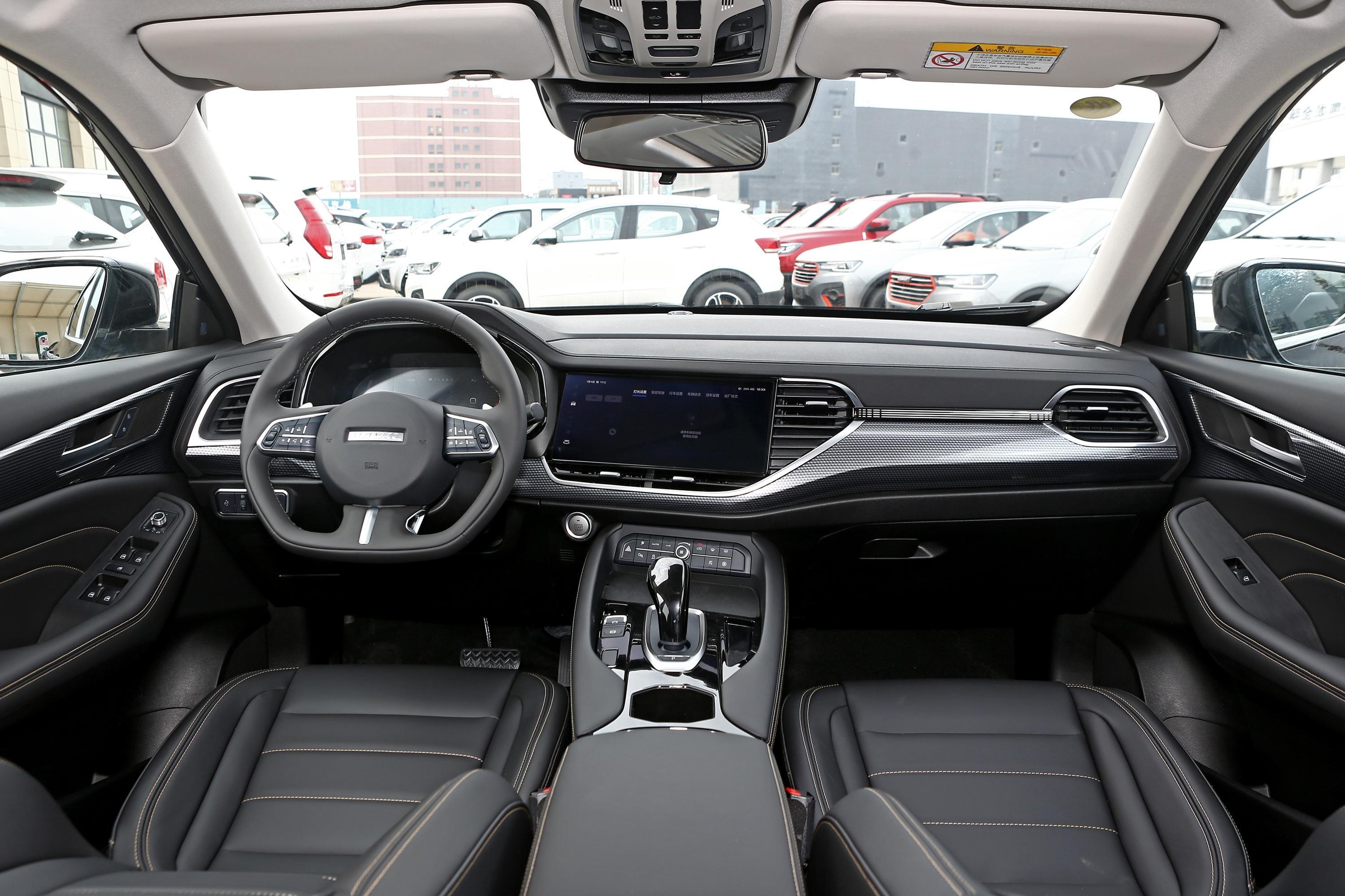 2021款 哈弗f7x 1.5t 双离合 两驱 极智潮玩版内饰