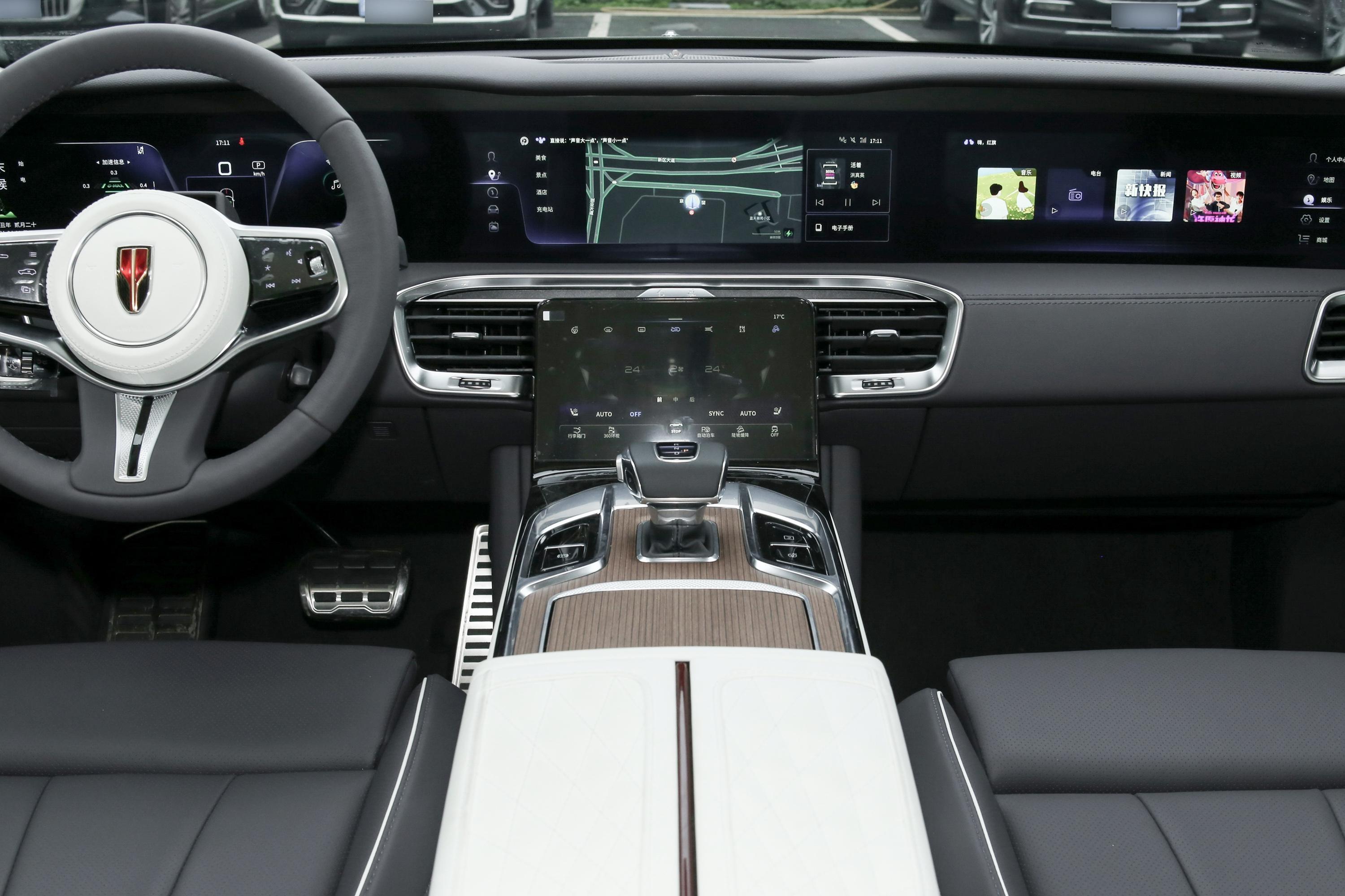 2021款 红旗e-hs9 510km 旗·畅版 6座内饰