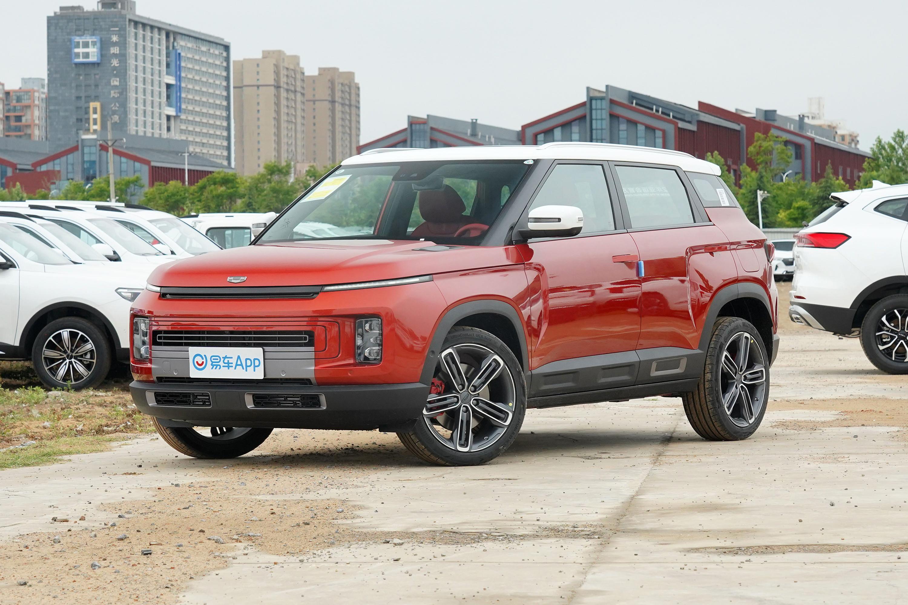 2021款吉利icon15td双离合限定版锦鲤