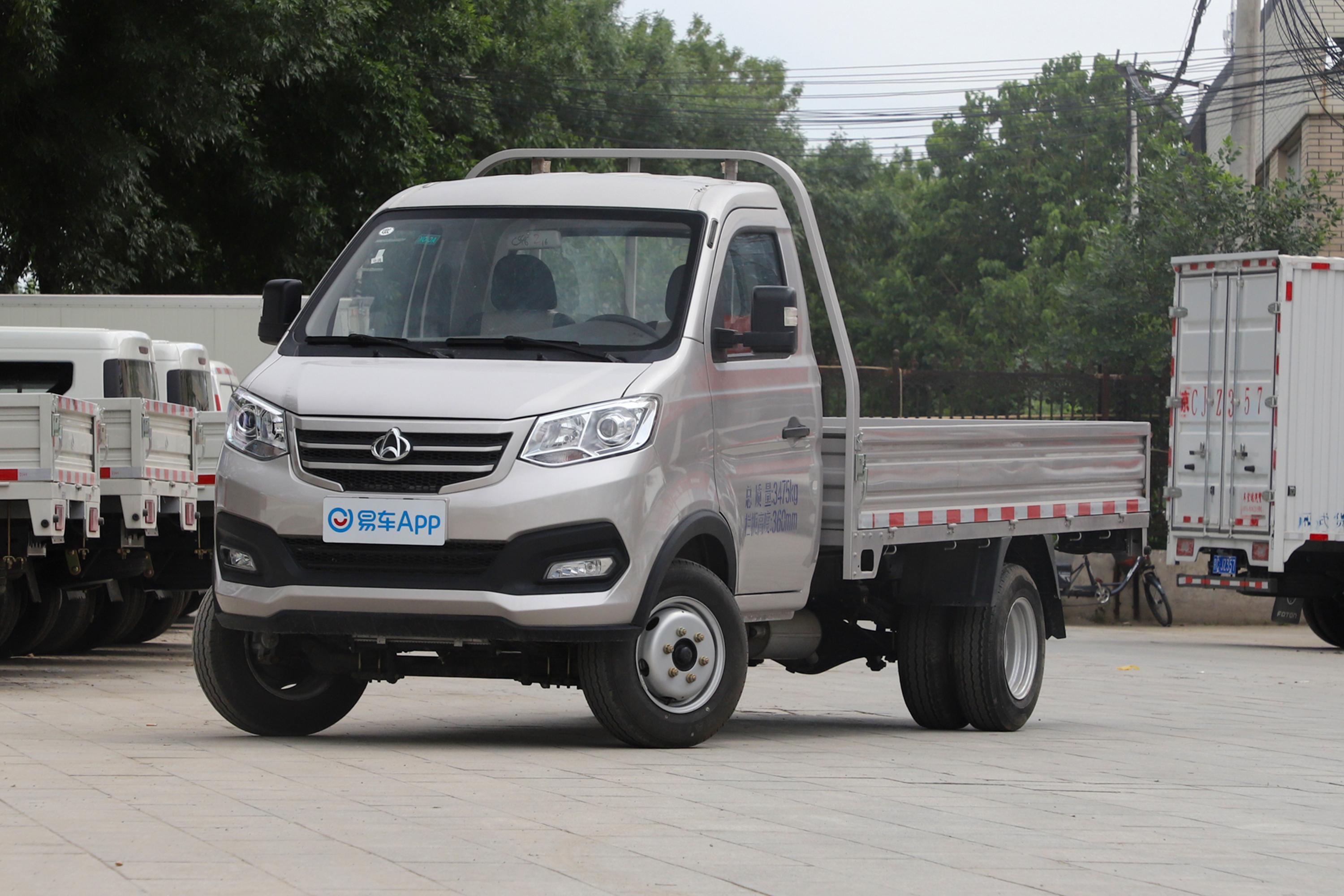 2021款跨越王x3东安16l122马力32米栏板单排标准版汽油国Ⅵ