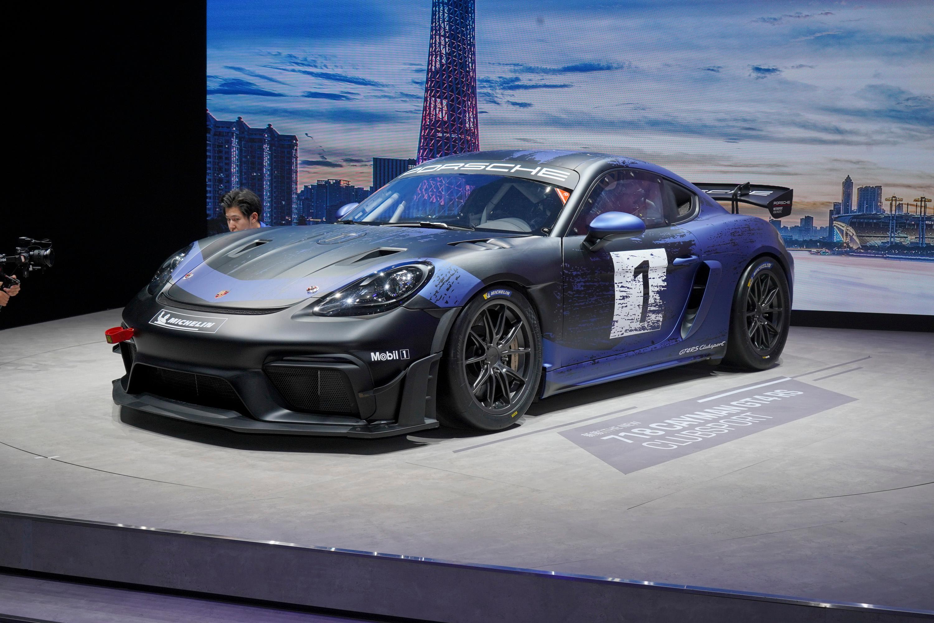 2022款保时捷718caymangt4rsclubsport