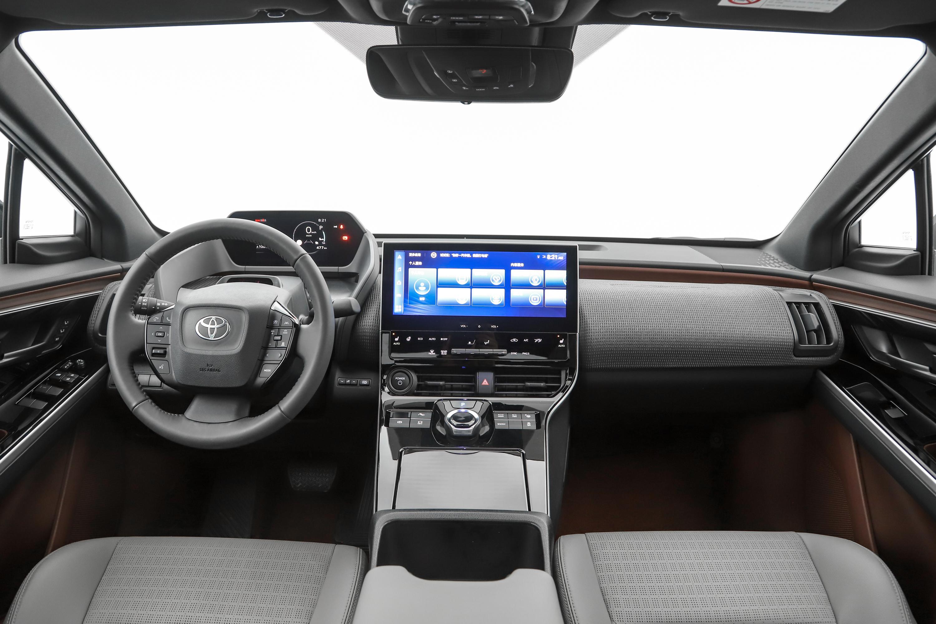 2022款 一汽丰田bz4x 两驱 畅享版内饰