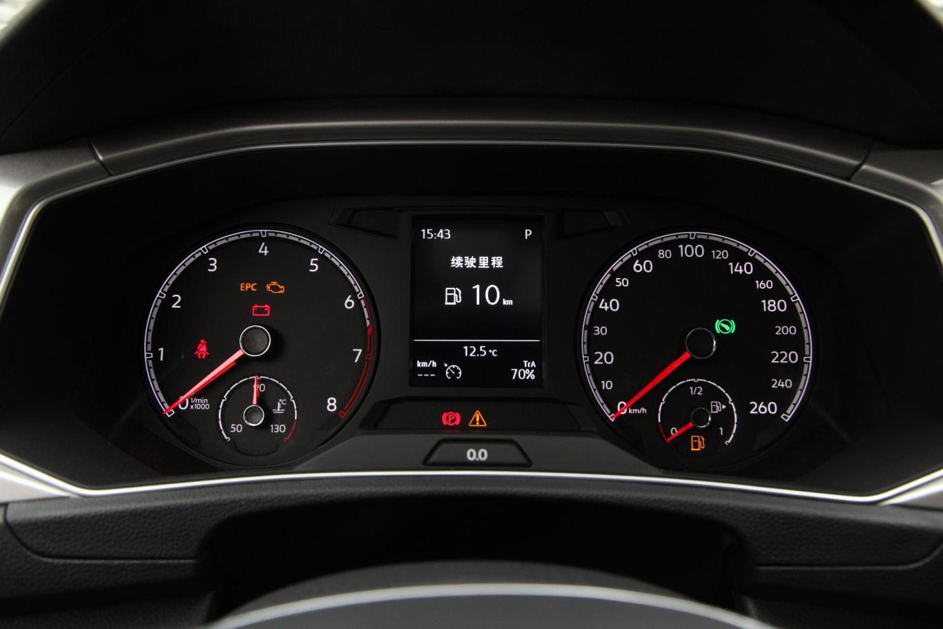 探歌280tsi 精英plus版仪表盘
