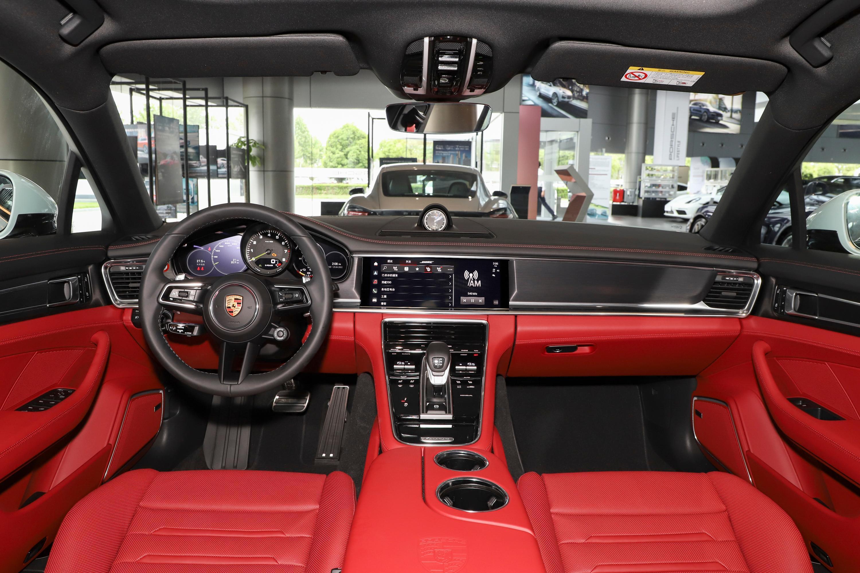2022款 panamera 插电混动 panamera 4 e-hybrid 铂金版内饰