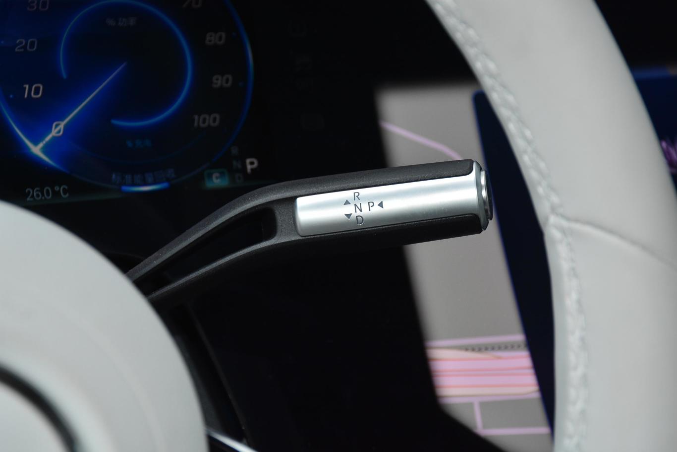 奔驰eqs改款 450  先型特别版换挡杆