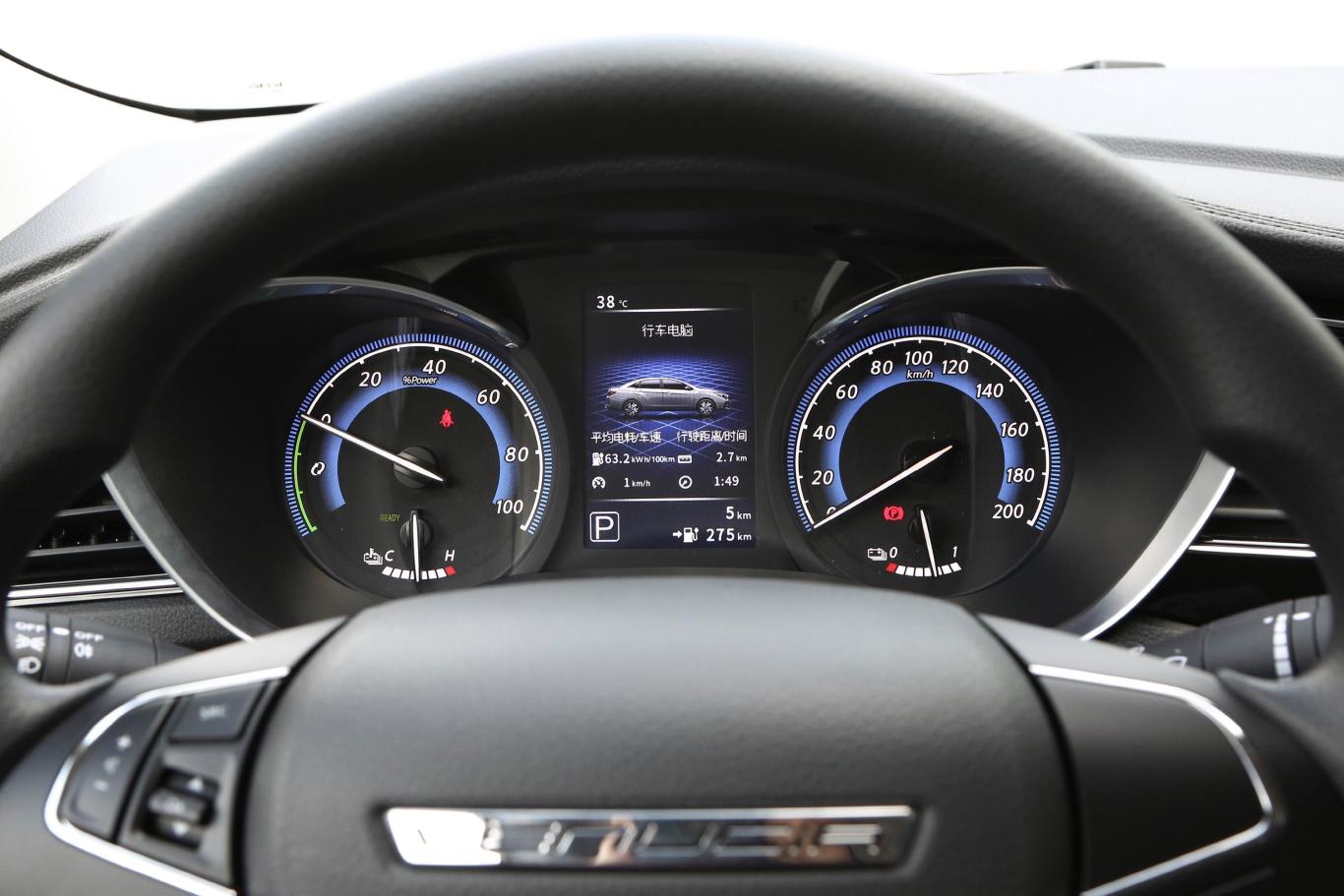启辰d60 ev430km 换电版仪表盘