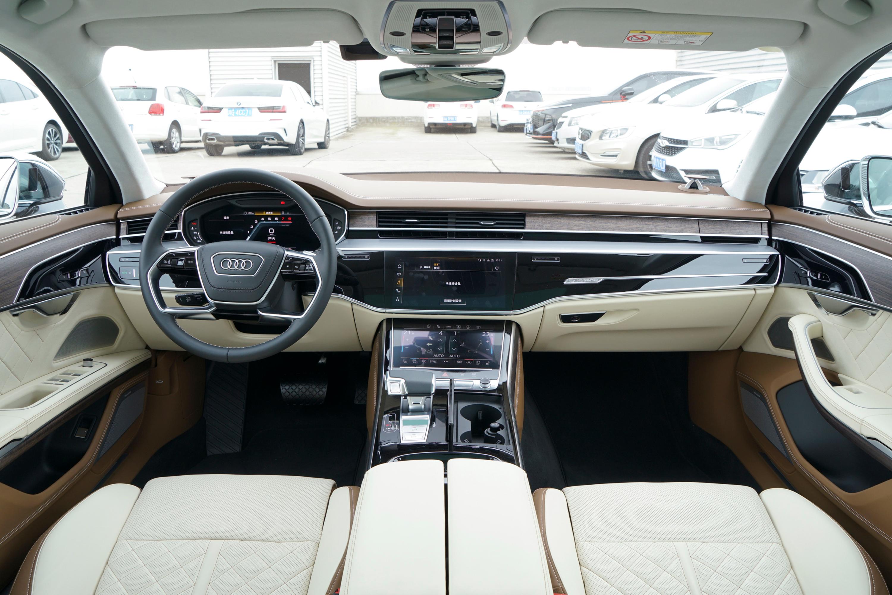 奥迪a8 a8l horch 创始人版 双色典藏型汽车报价_图片_参数配置】