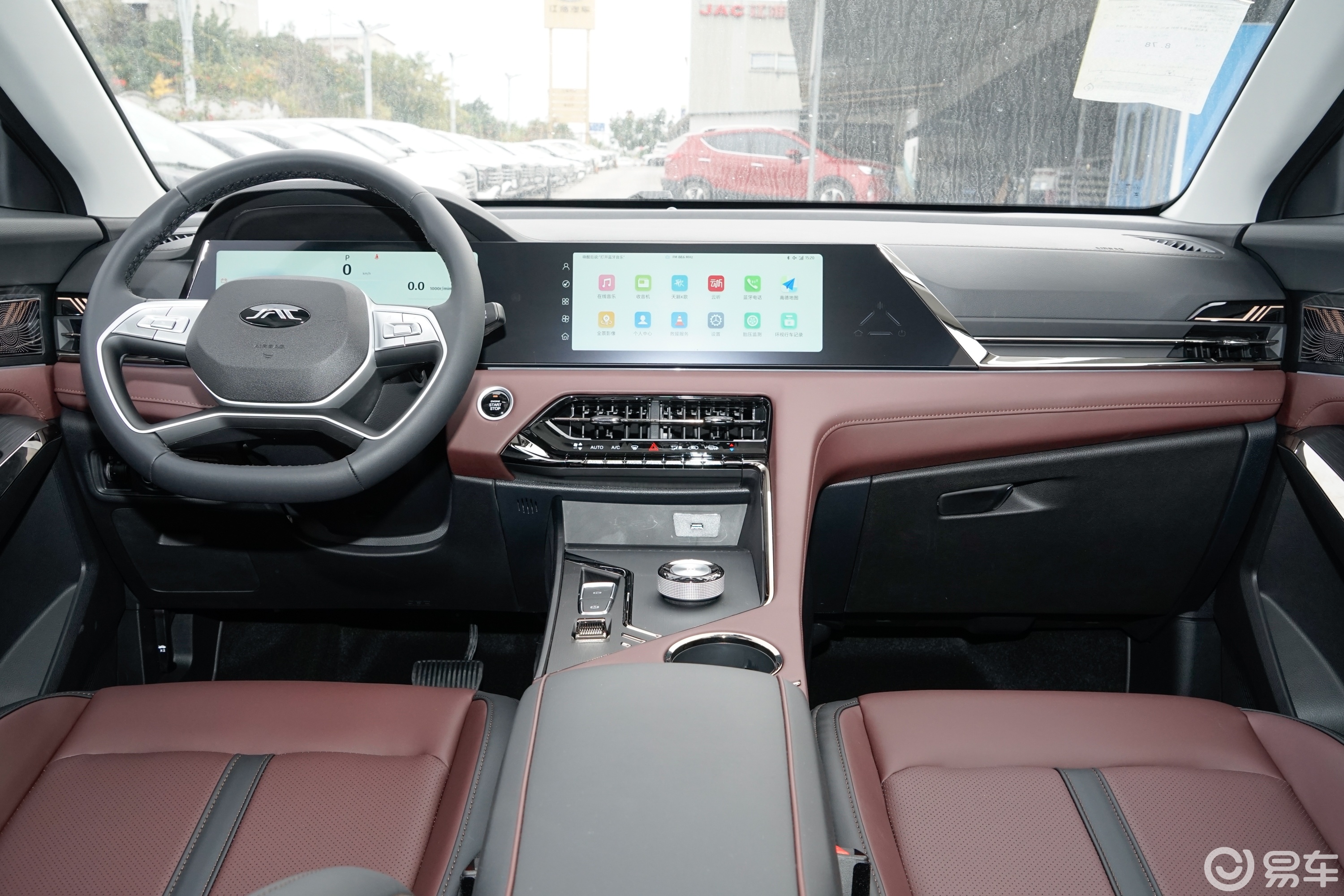 【江淮X8 PLUS1.5T 双离合智享版 7座中控台整体图片-汽车图片大全】-易车